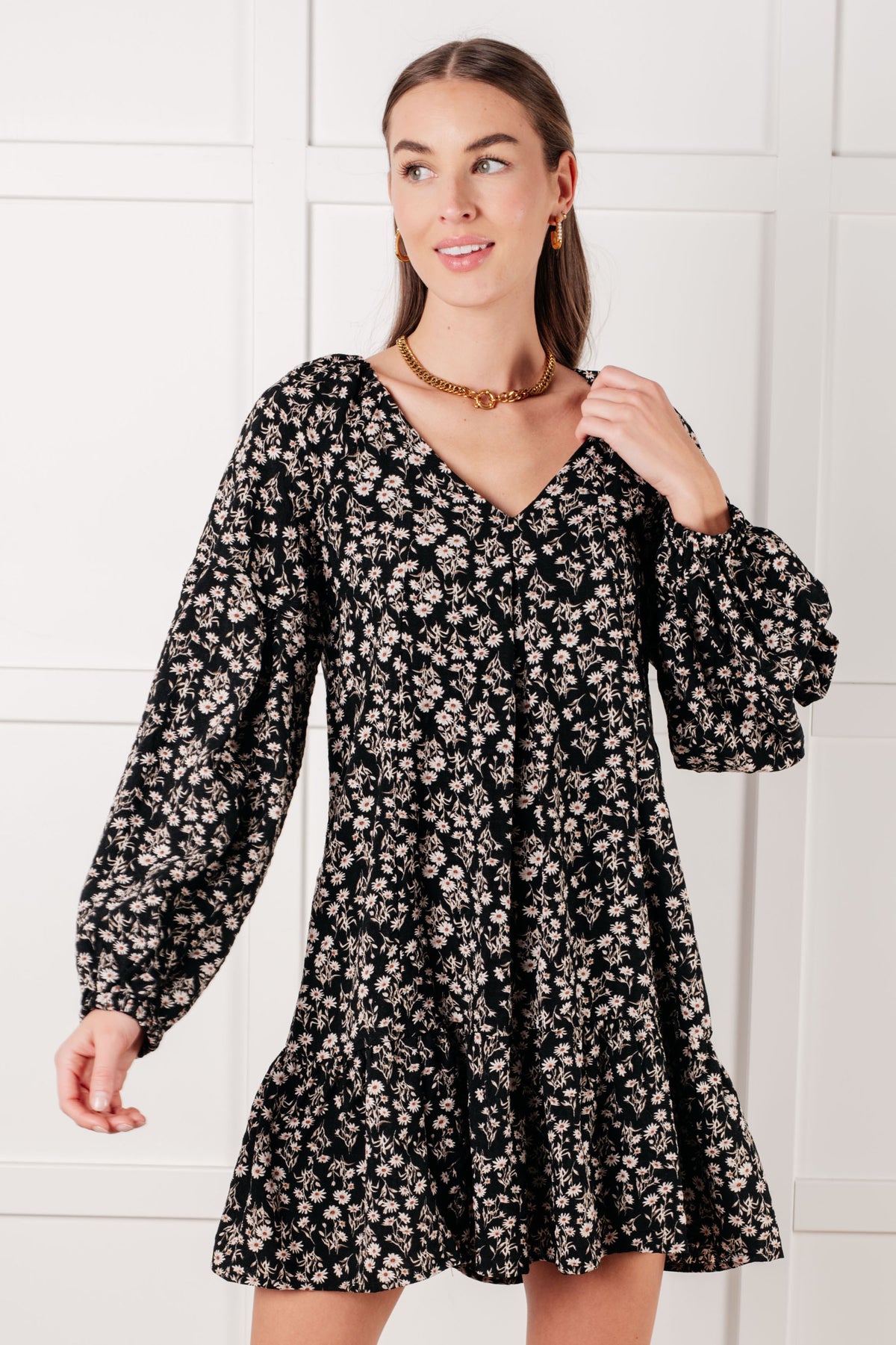 Once Again V-Neck Floral Dress - 1/23/2025