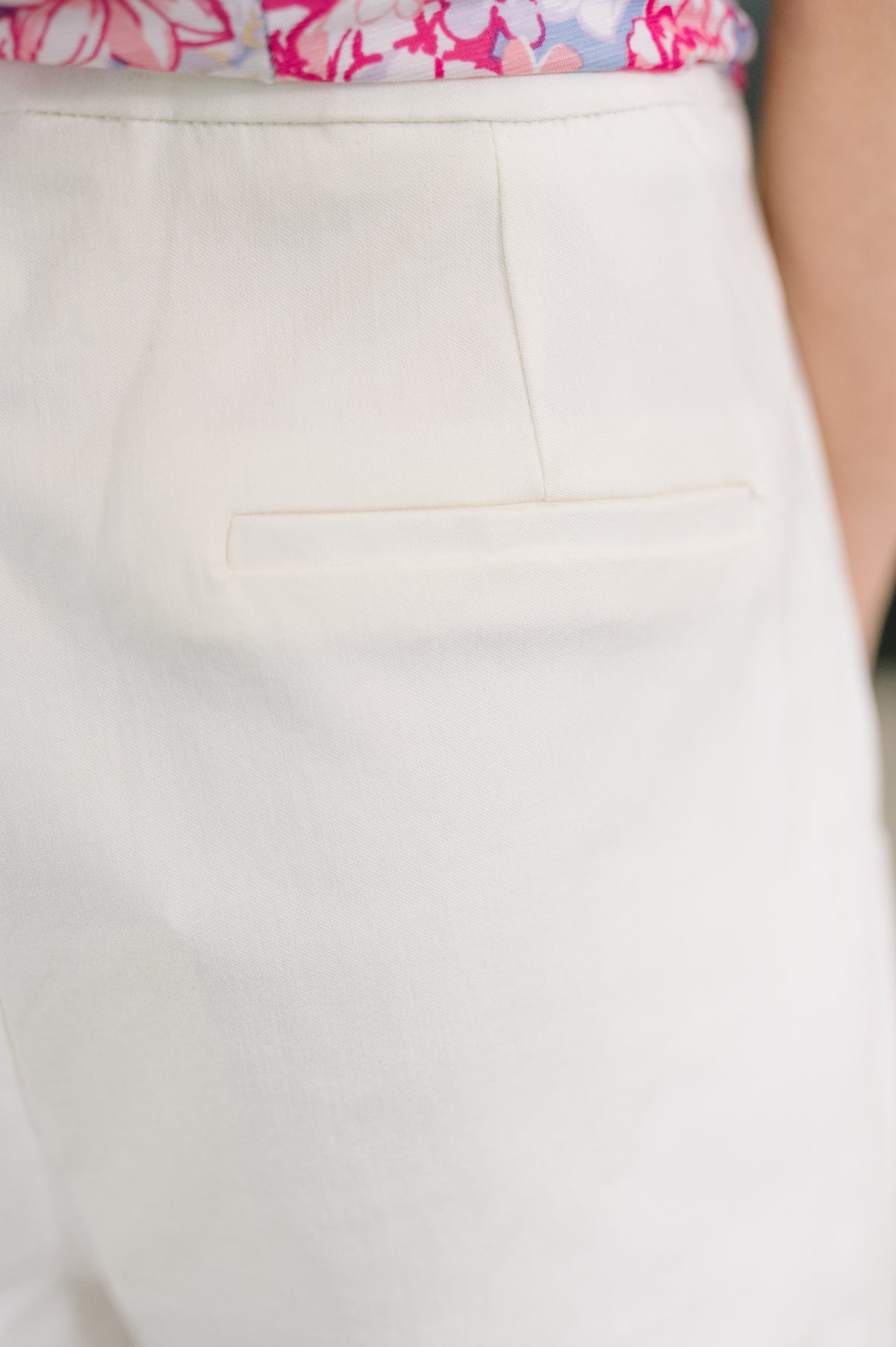 Only Pair High Waisted Wide Leg Bottoms in Off White - 4/3/2026