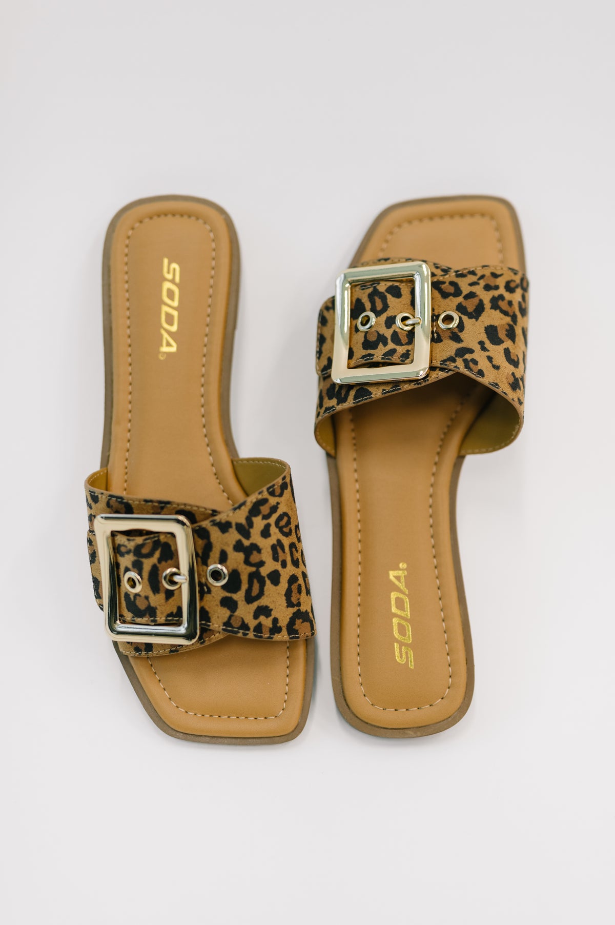 Opera Square Toe Buckle Slip On Sandal - 3/31/2026