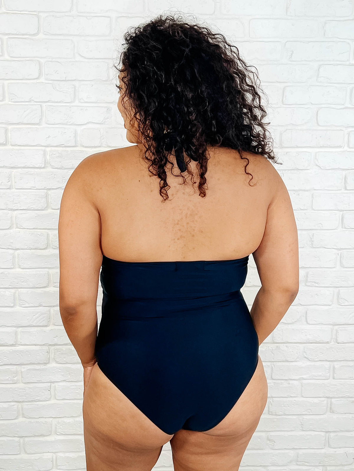 Palma Mesh Detail Halter Swimsuit - 3/11/2025