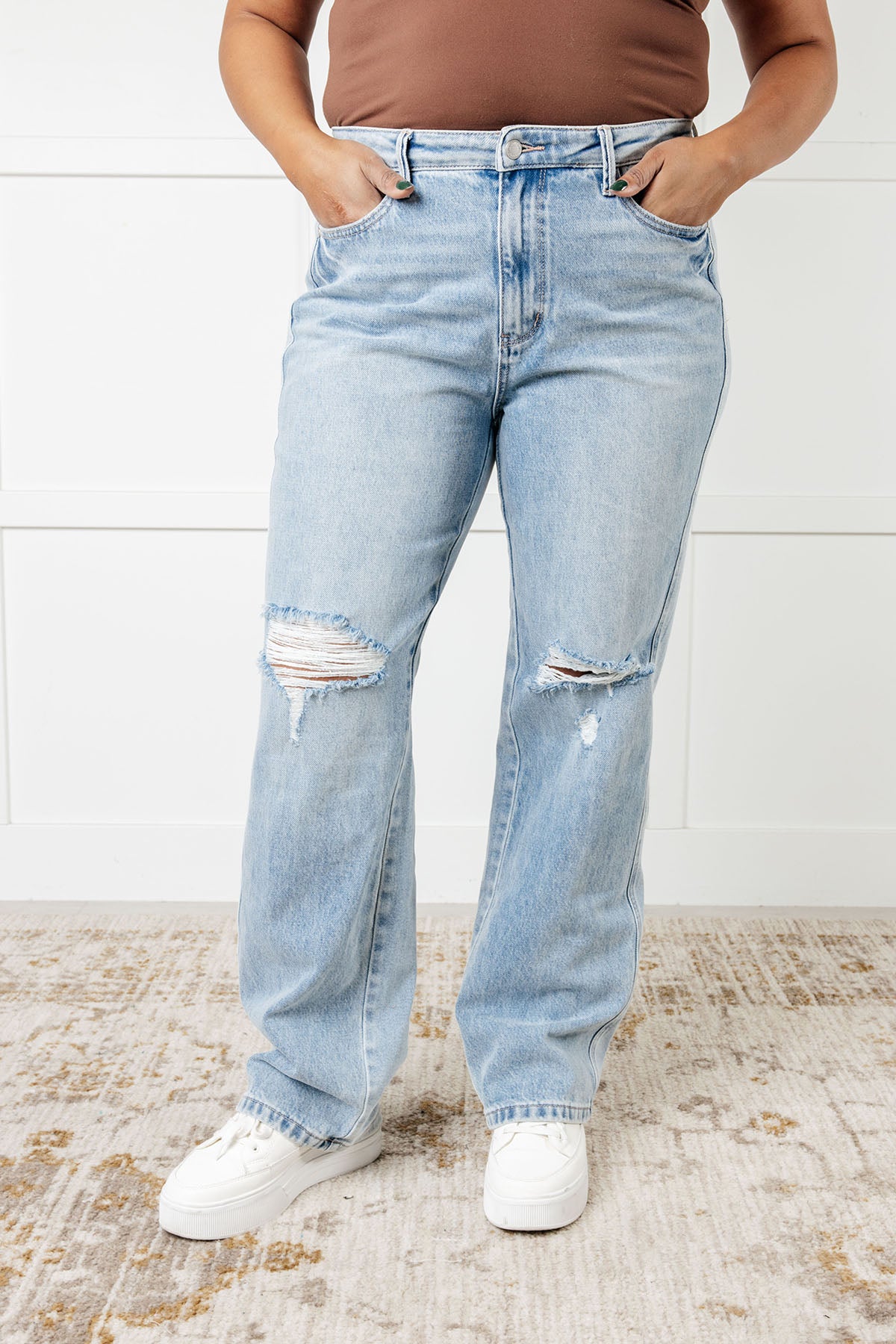 Patricia High Rise Rigid Magic 90's Straight Jeans - 12/11/2024