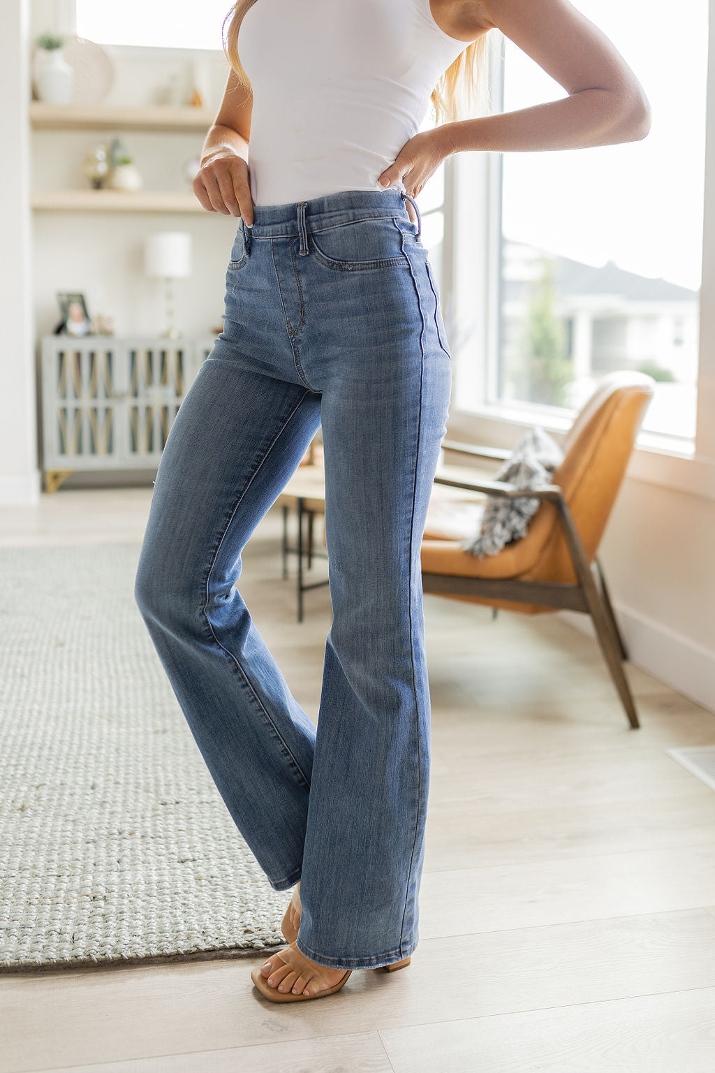 Paula High Rise Pull On Slim Bootcut - 6/14/2023