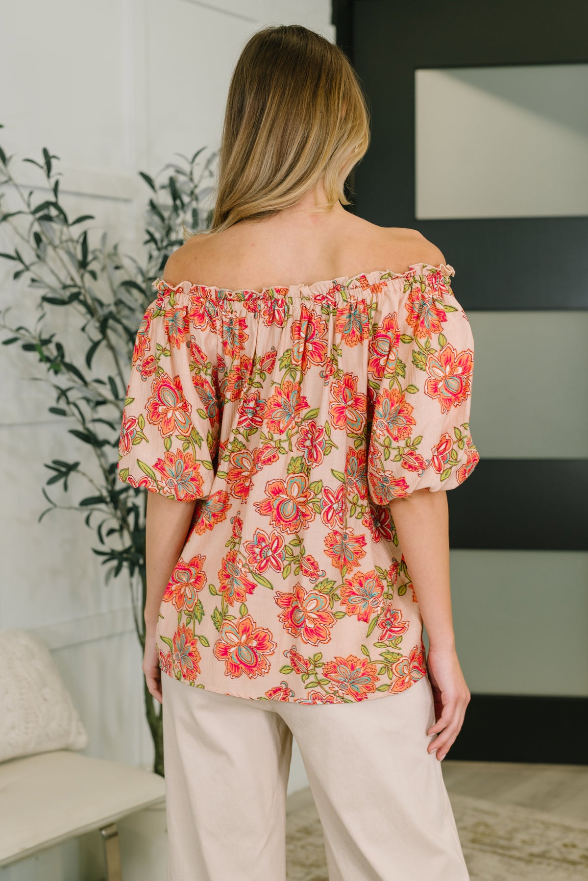 Petal Perfect Off the Shoulder Blouse - 4/20/2026