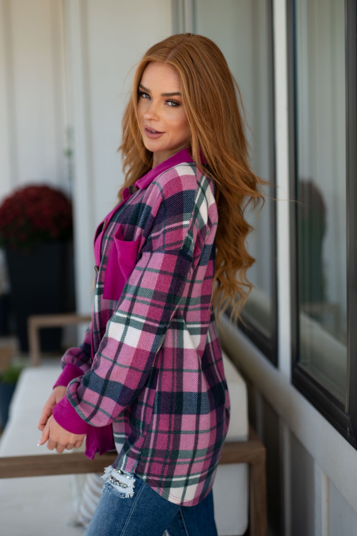 Playful in Plaid Shacket - 9/29/2023