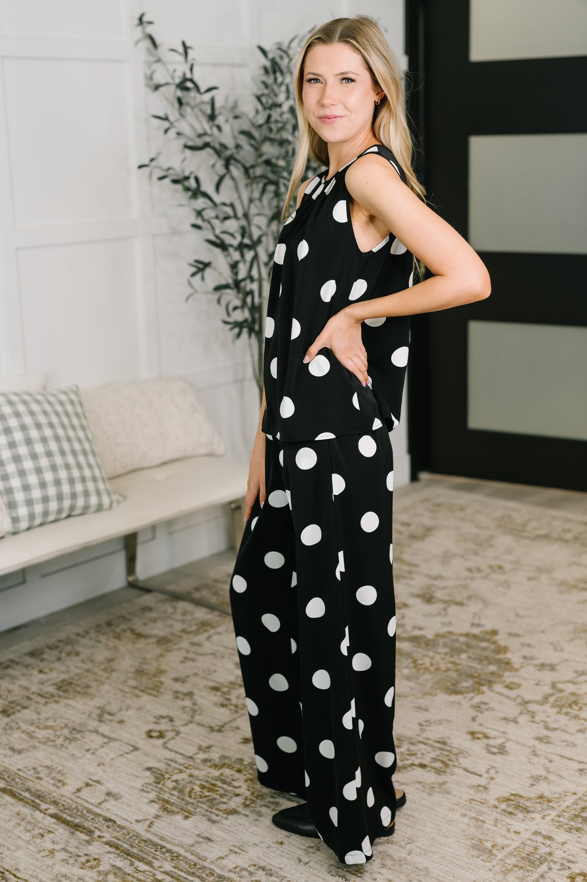 Pristine Condition Top and Bottom Polka Dot Set - 6/5/2026