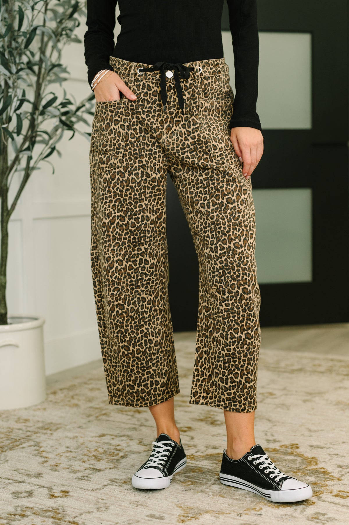 Prowl Power Barrell Ankle Crop Jean in Khaki - 10/3/2025