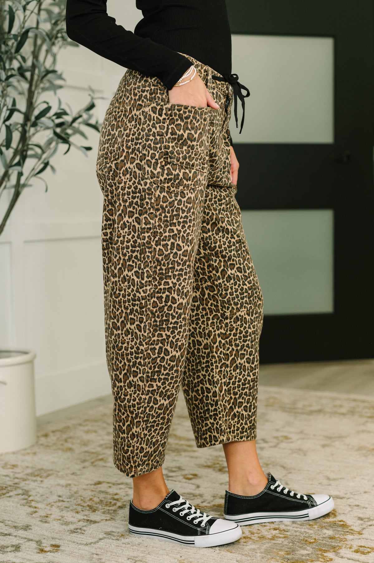 Prowl Power Barrell Ankle Crop Jean in Khaki - 10/3/2025