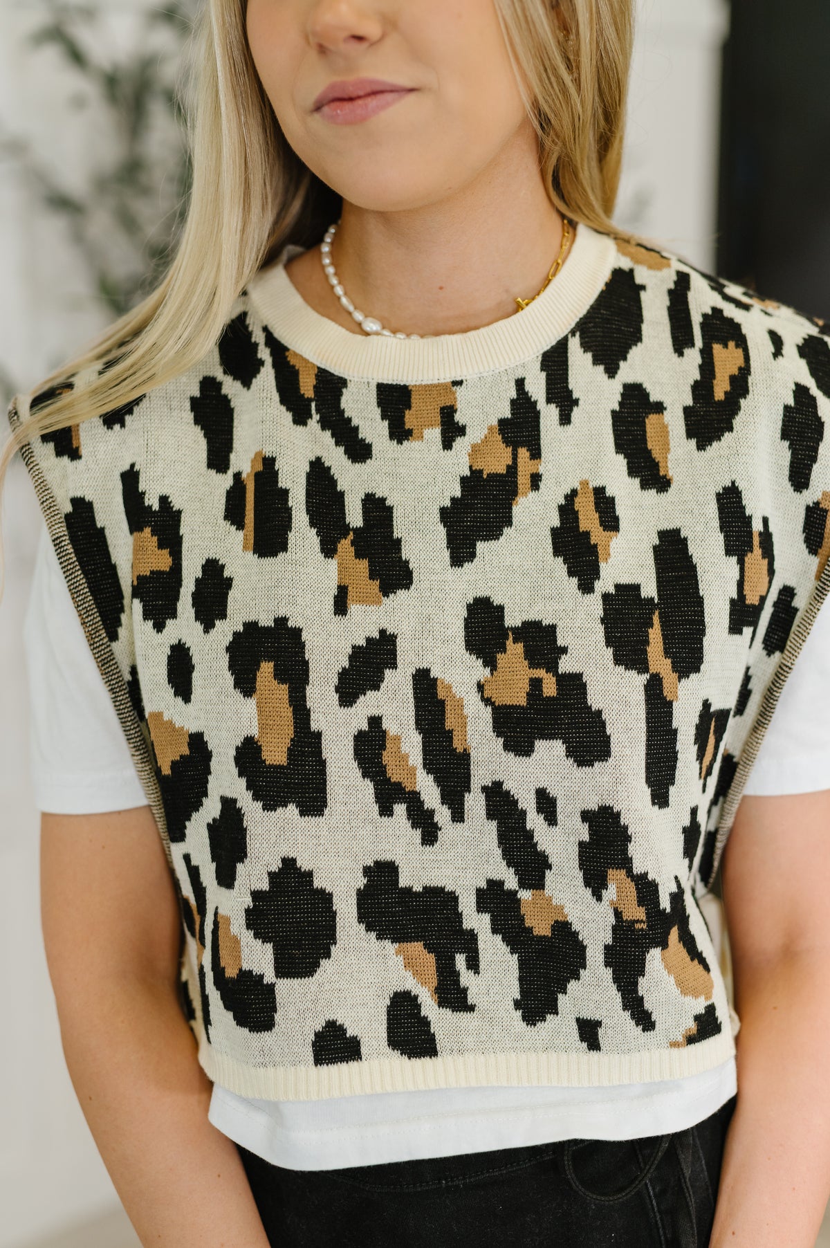 Prowl Pretty Sweater Knit Layered Tee - 8/15/2025 NEW