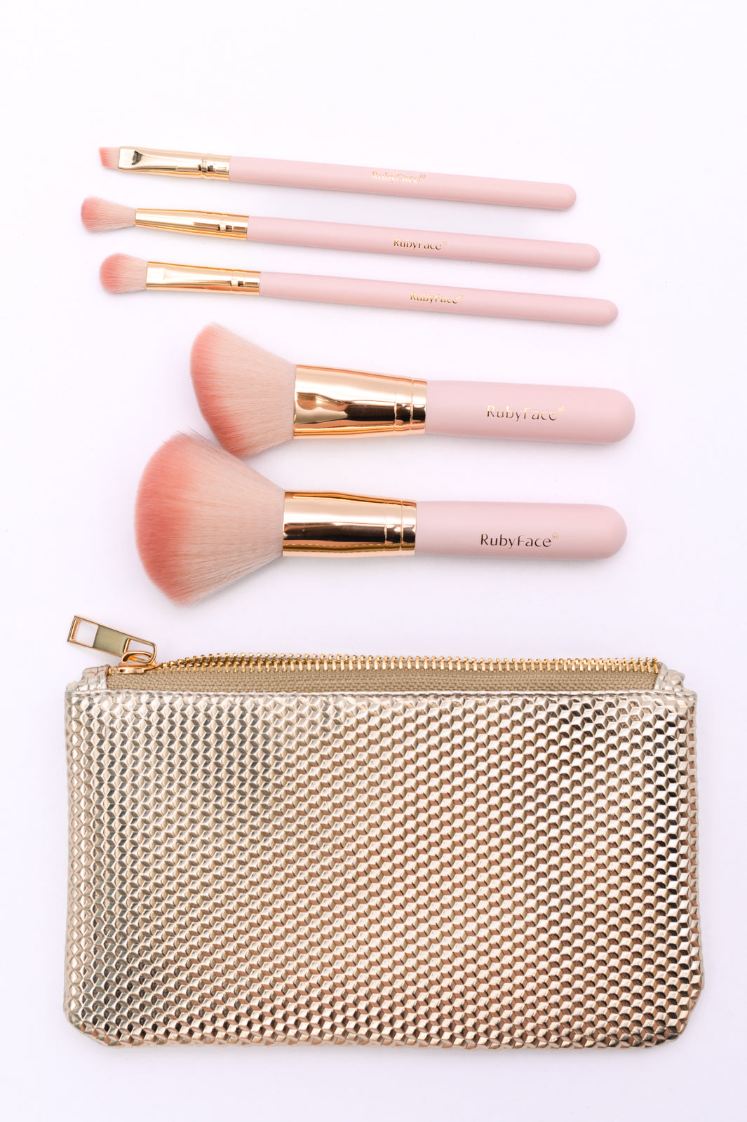 Pure Glam 5 Piece Brush Set with Bag - 10/16/2023