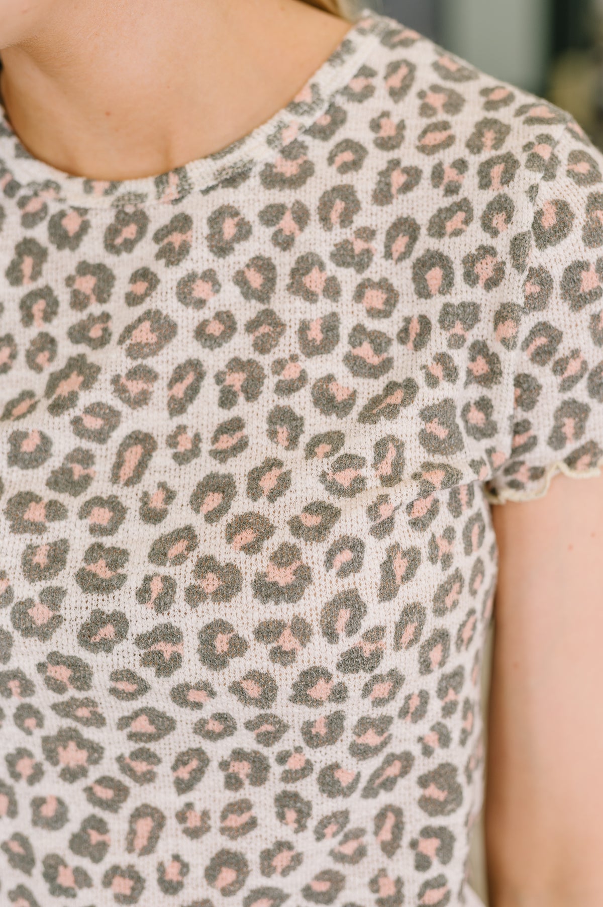 Purrfectly Wild Round Neck Knit Top - 6/15/2026