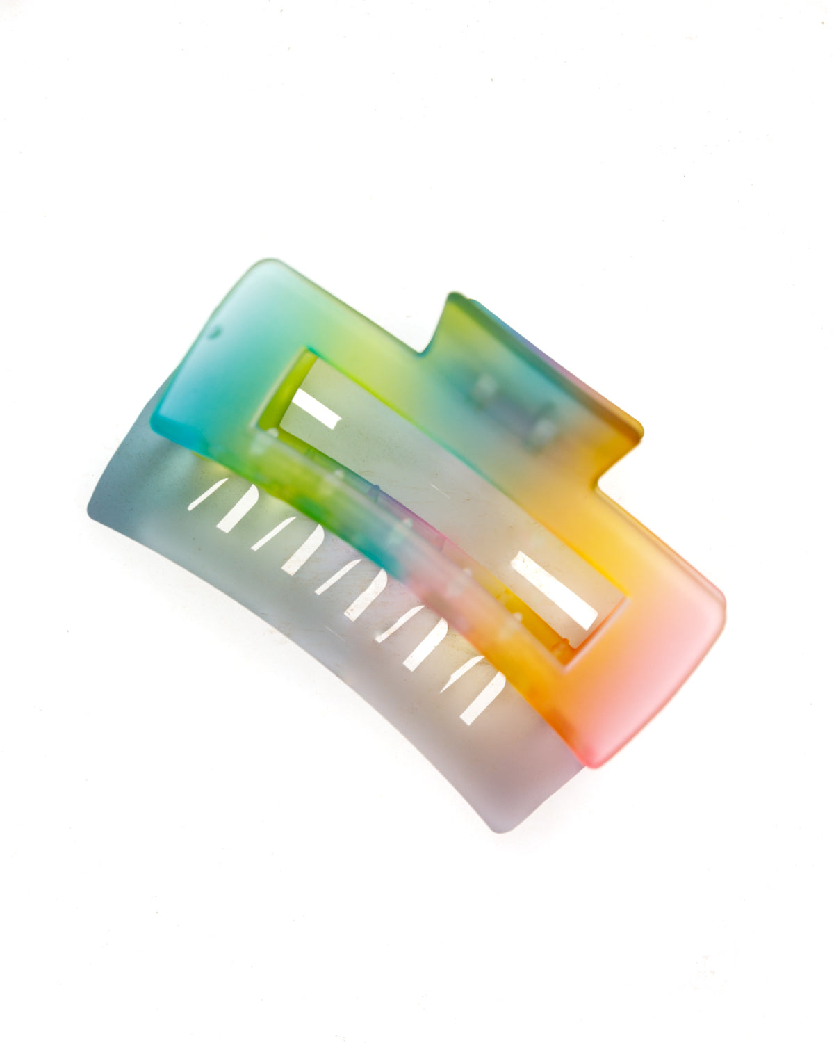 Rainbow Jelly Claw Clip Set of 4 - 6/2/2023