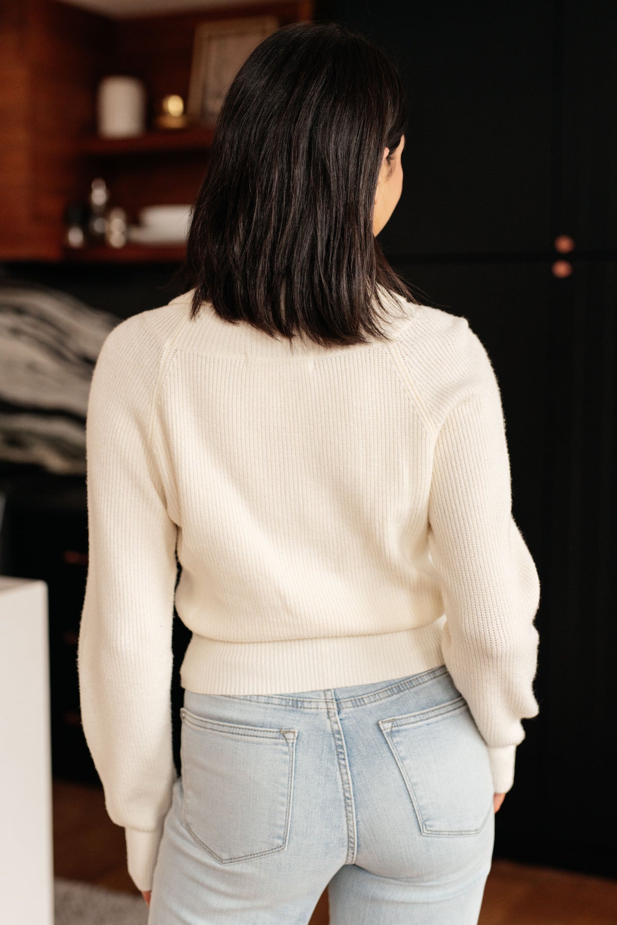Requisite Request Surplice Crop Sweater - 10/6/2025