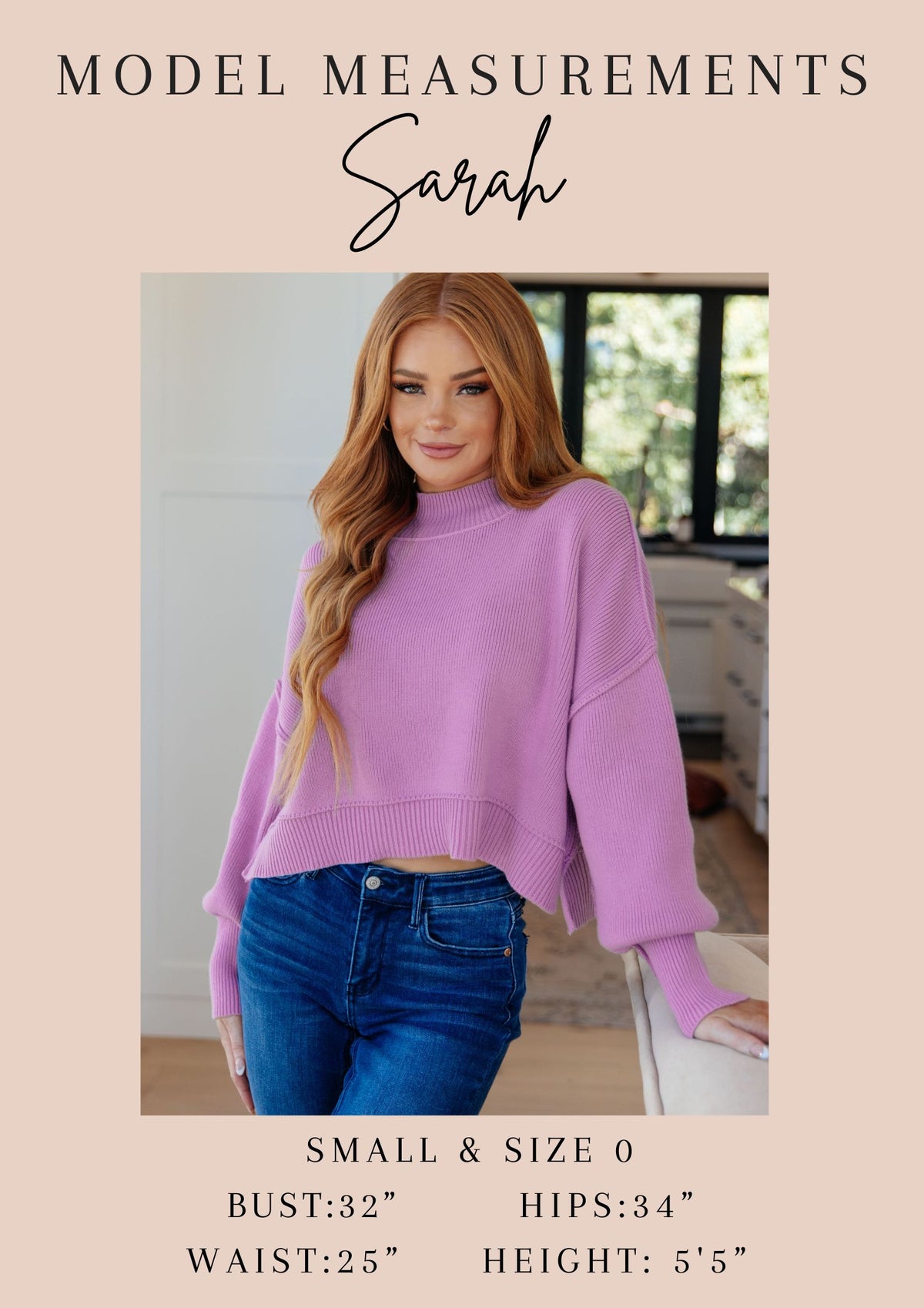 Under Her Spell Half Zip Pullover in Mauve - 11/26/2024