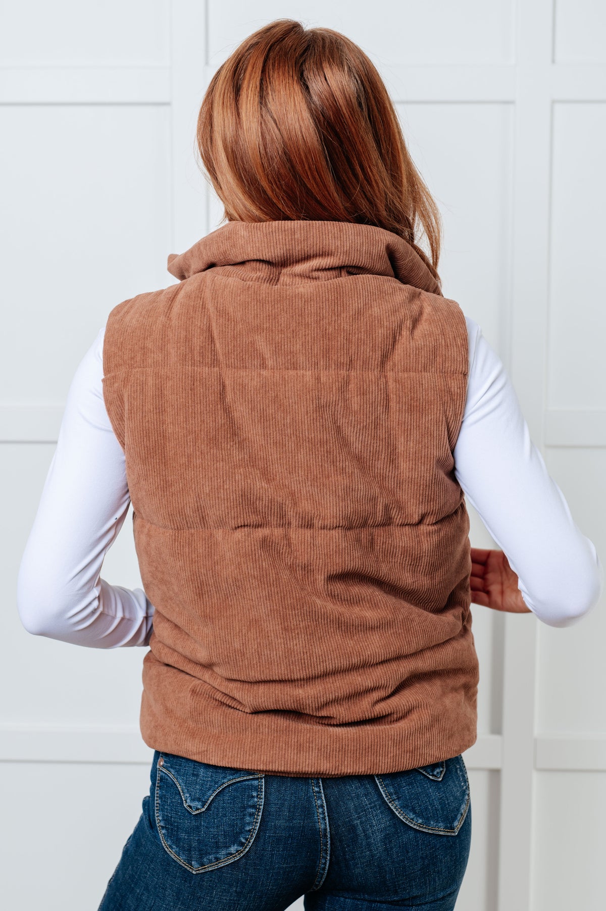 Set Me Up Corduroy Puffer Vest - 11/26/2024