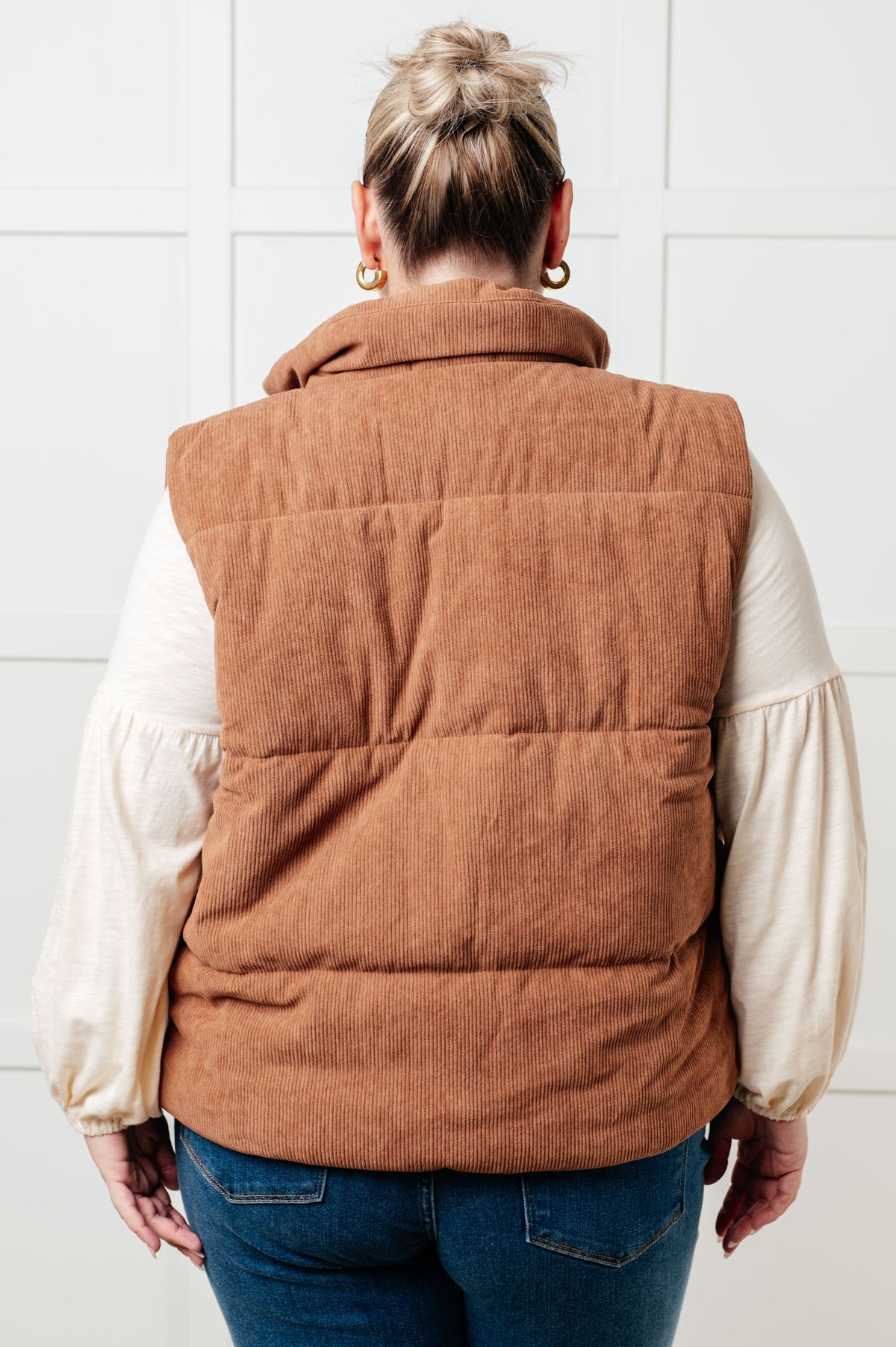 Set Me Up Corduroy Puffer Vest - 11/26/2024