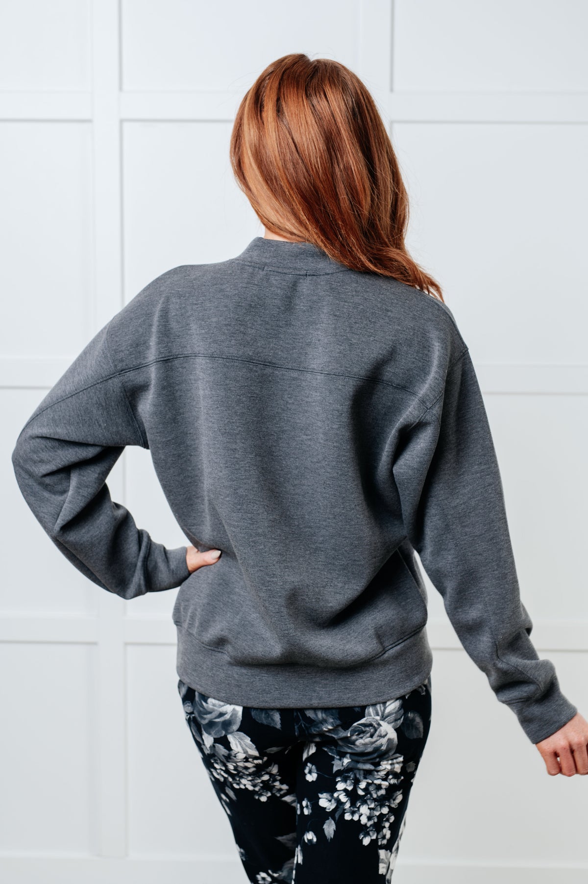 Settle In Mock Neck Sweatshirt - 11/27/2024