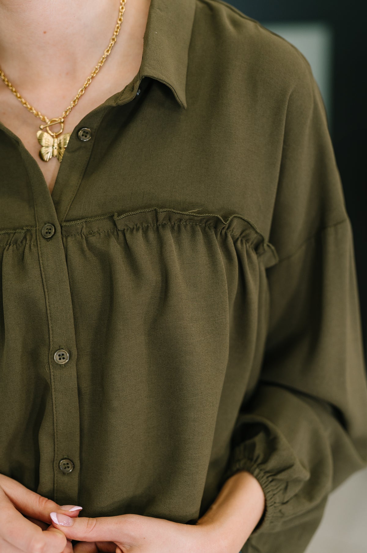 She's Got A Way Button Down Blouse - 9/5/2025
