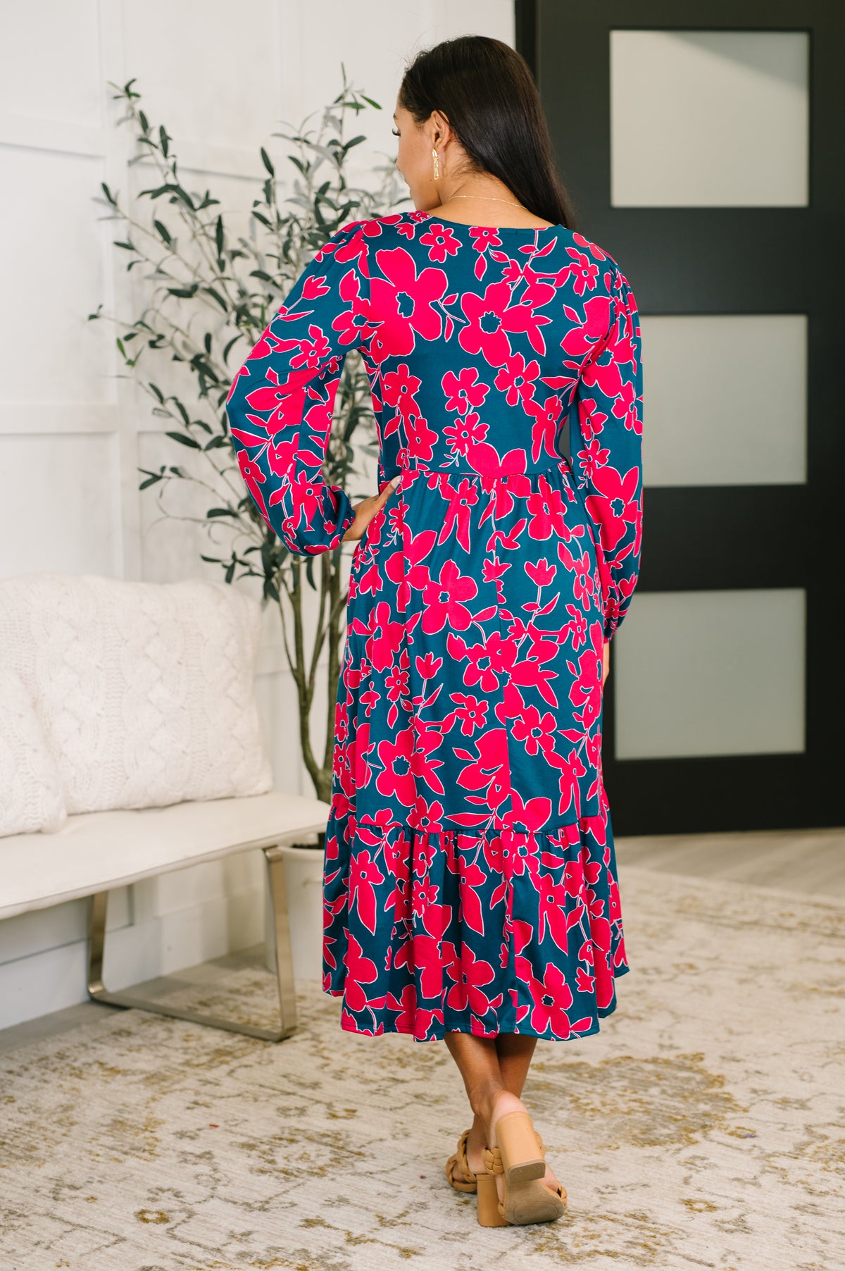 She's Just the Girl for Me V-Neck Dress - 1/2/2026