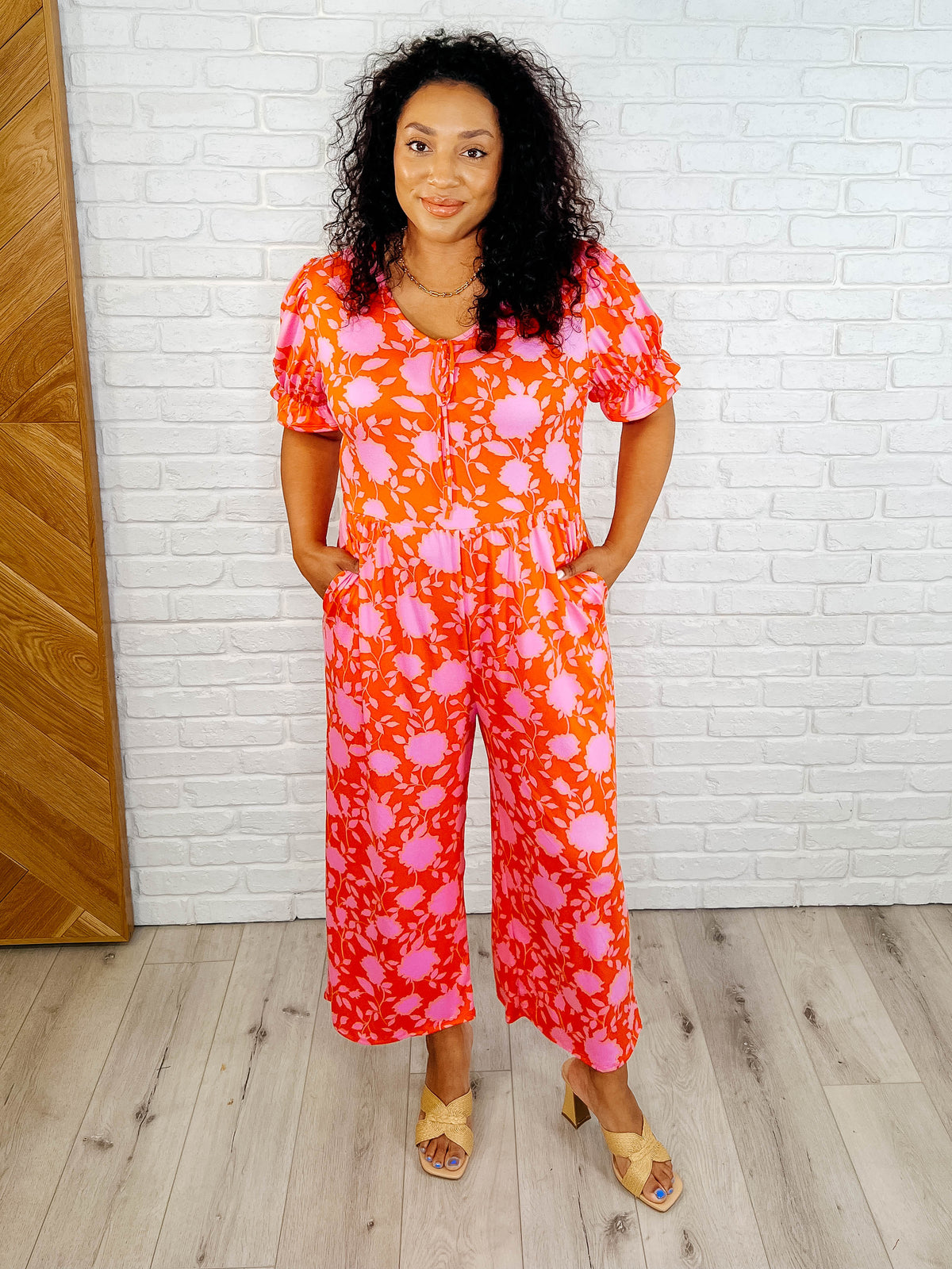 She's got Mojo Puff Sleeve Jumpsuit - 3/14/2025