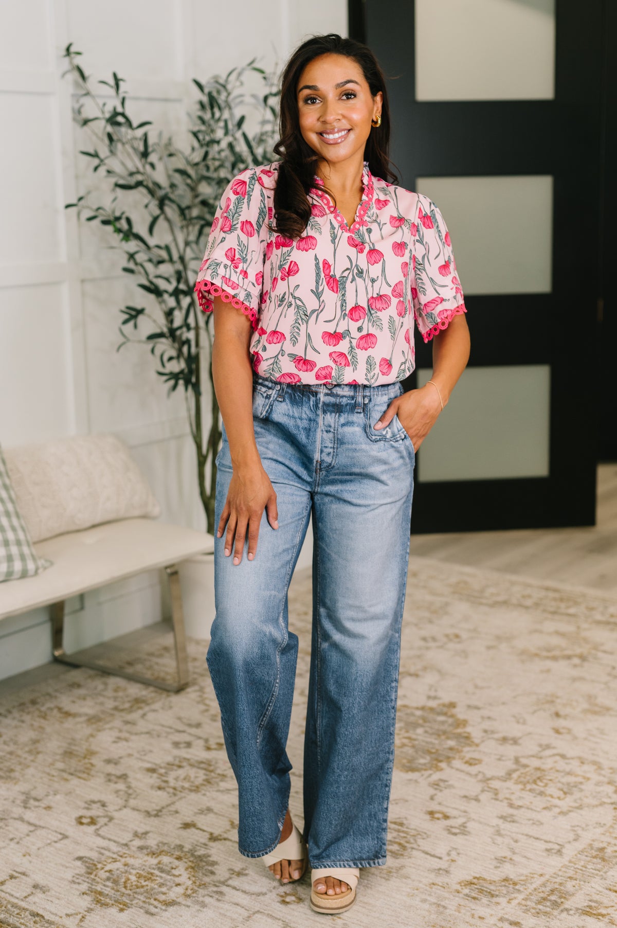 Show me Now Trim Detail Blouse - 5/29/2026