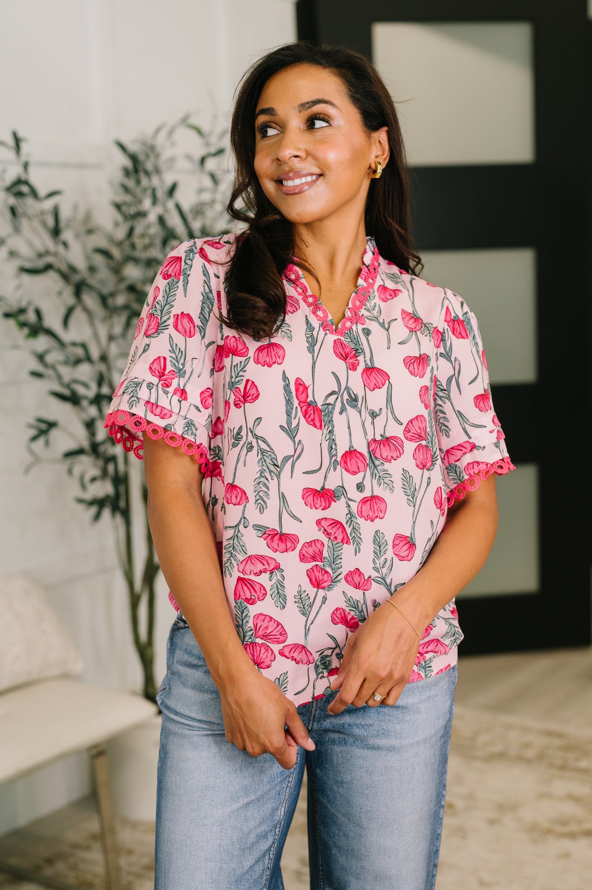 Show me Now Trim Detail Blouse - 5/29/2026