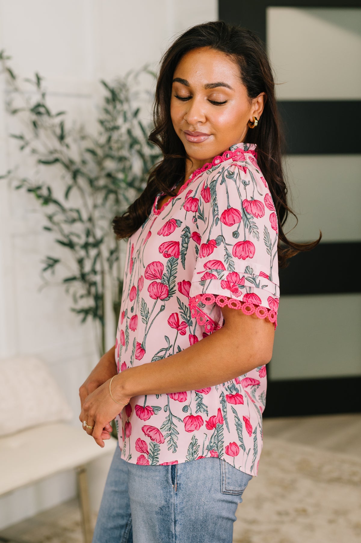 Show me Now Trim Detail Blouse - 5/29/2026