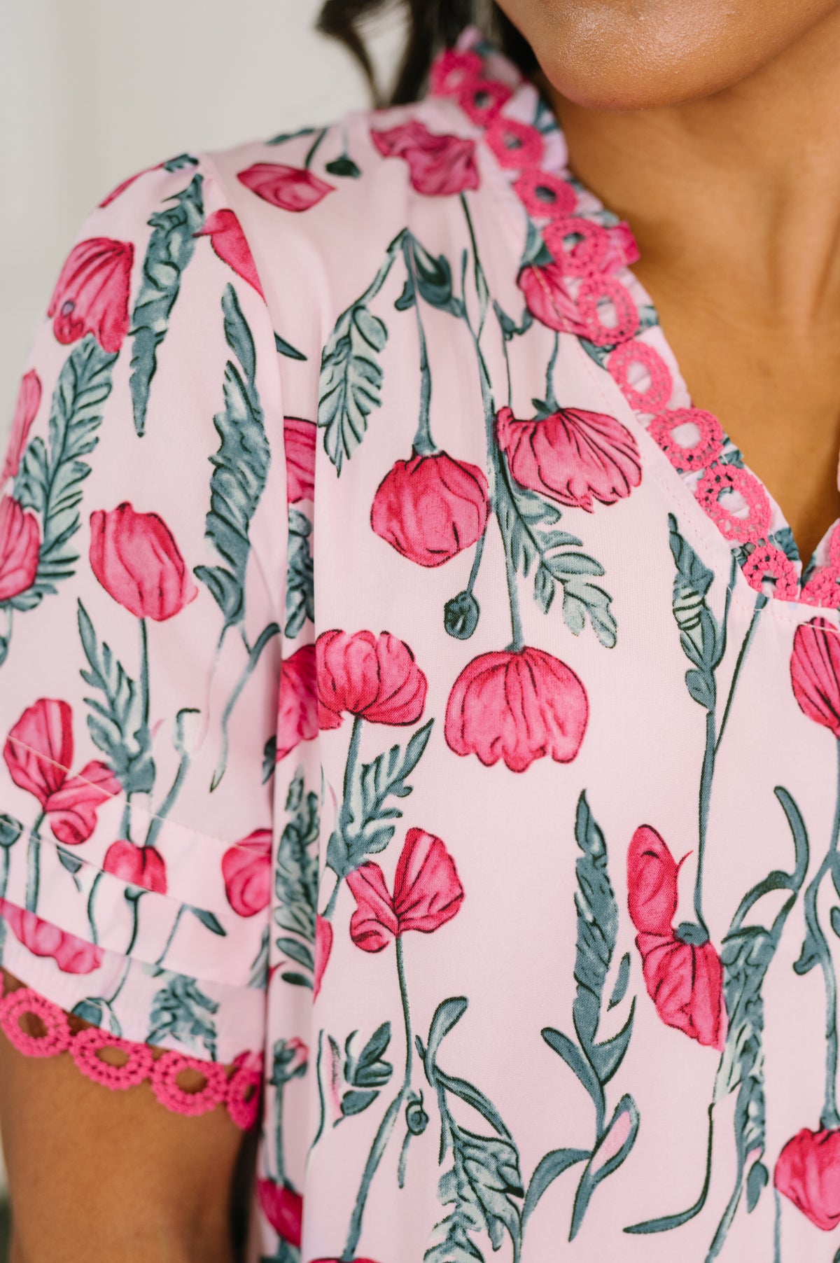 Show me Now Trim Detail Blouse - 5/29/2026