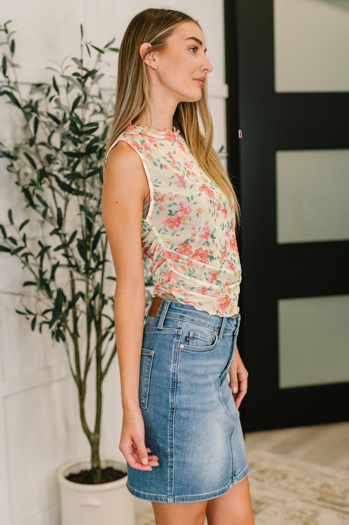 Snatched & Sassy Sheer Layering Top in Chartreuse - 7/29/2025 NEW
