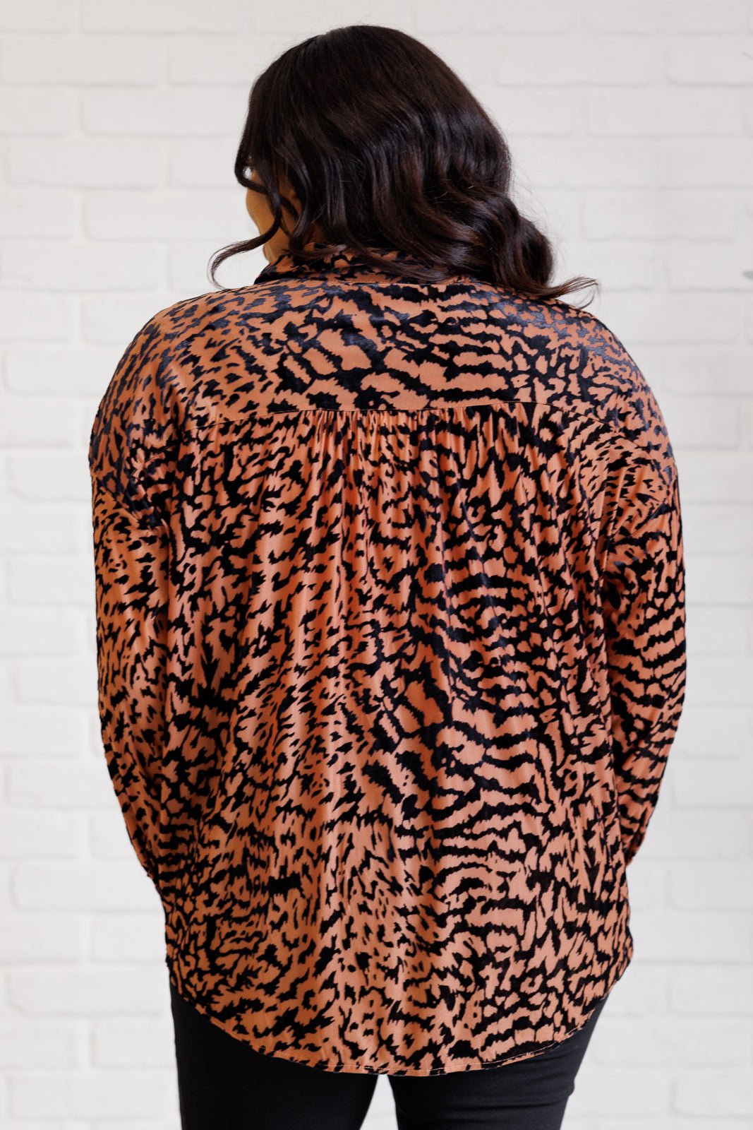 So Fierce Animal Print Blouse - 11/21/2024