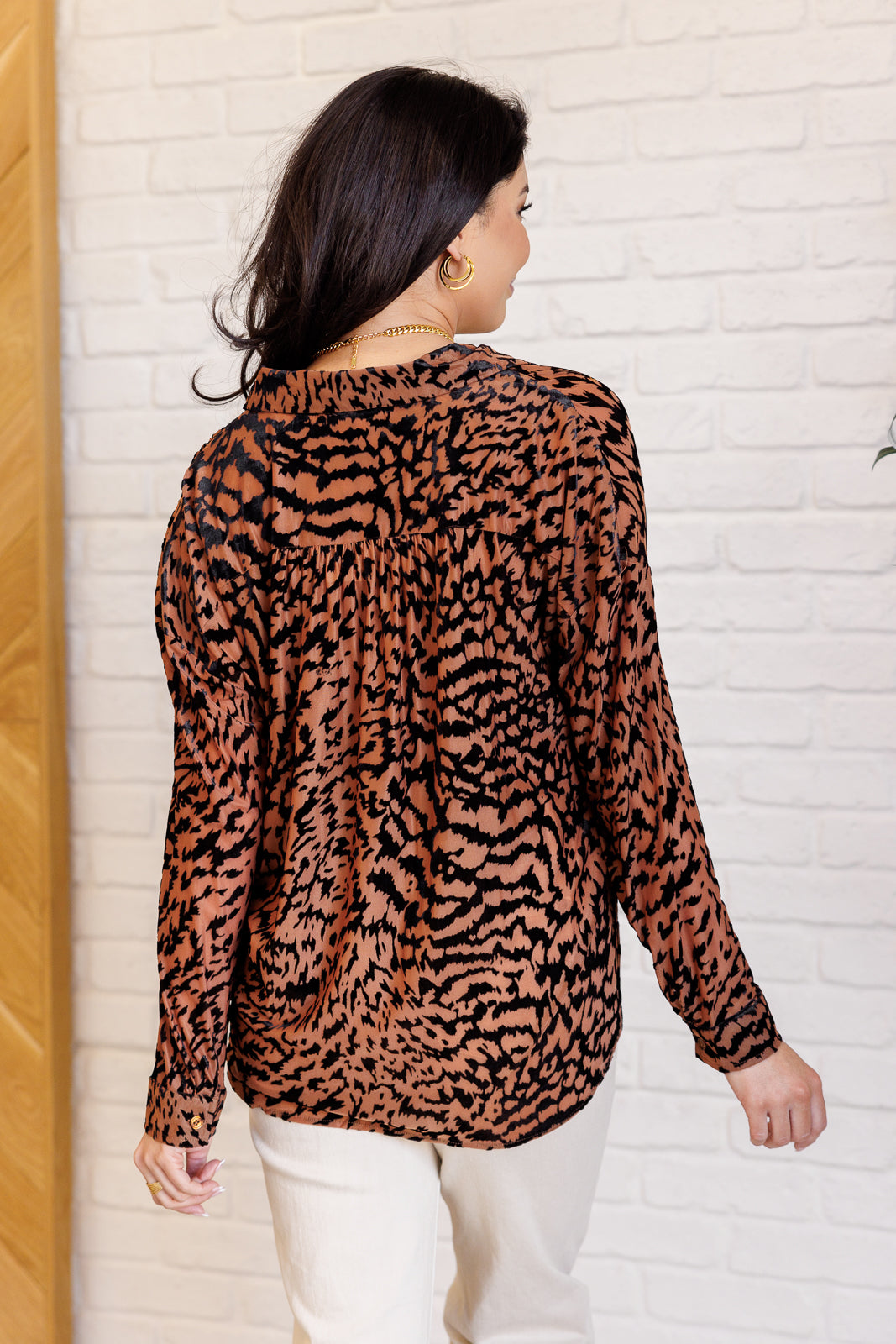 So Fierce Animal Print Blouse - 11/21/2024