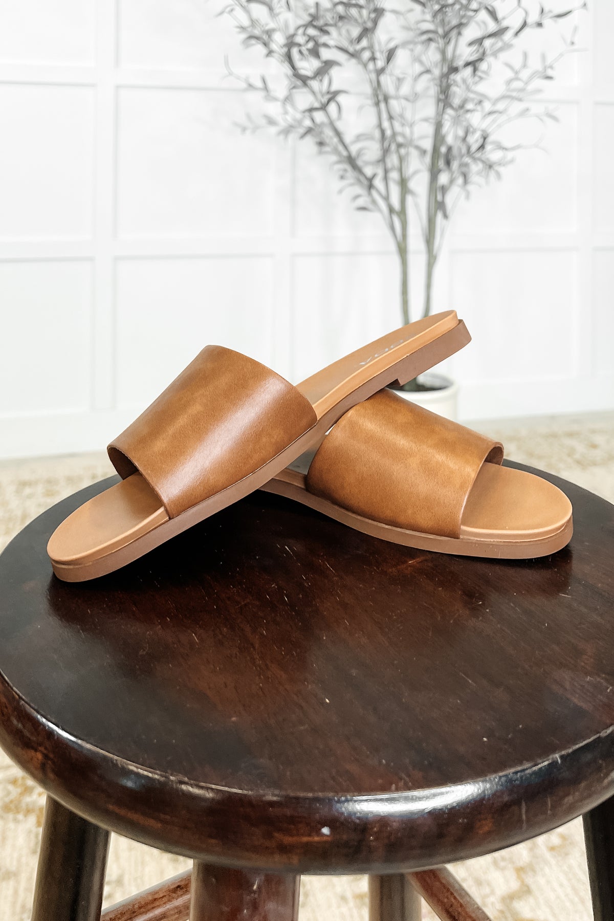 Sole Mate Slip on Sandals in Tan - 4/29/2025