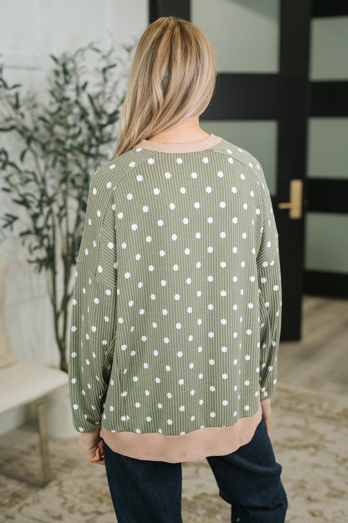 Speaks for Itself Textured Relaxed Pullover - 10/16/2026