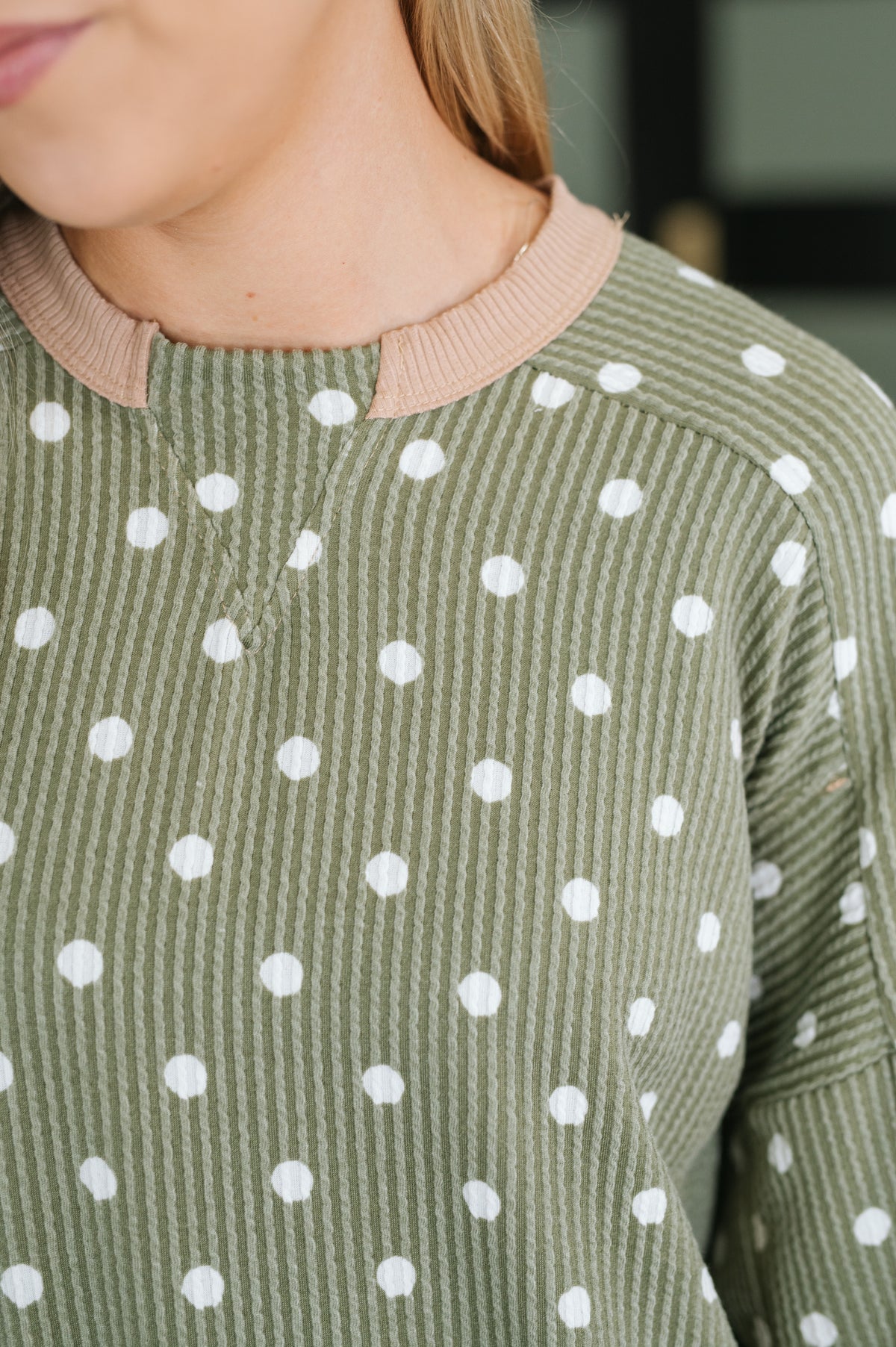 Speaks for Itself Textured Relaxed Pullover - 10/16/2026