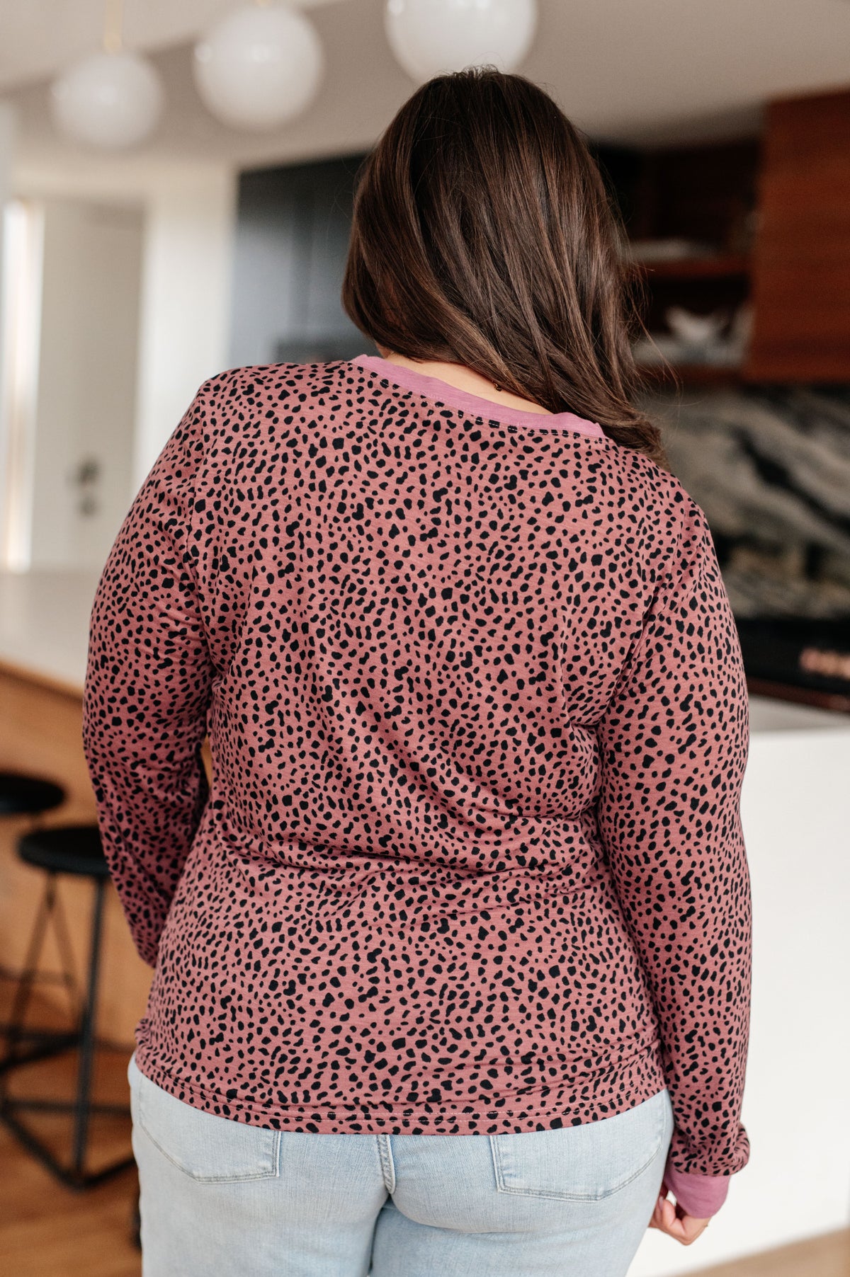 Spotted Around Town Long Sleeve Top - 10/23/2025