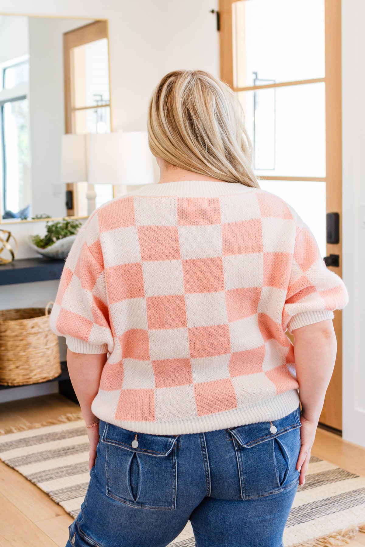 Start Me Up Checkered Sweater - 8/8/2023