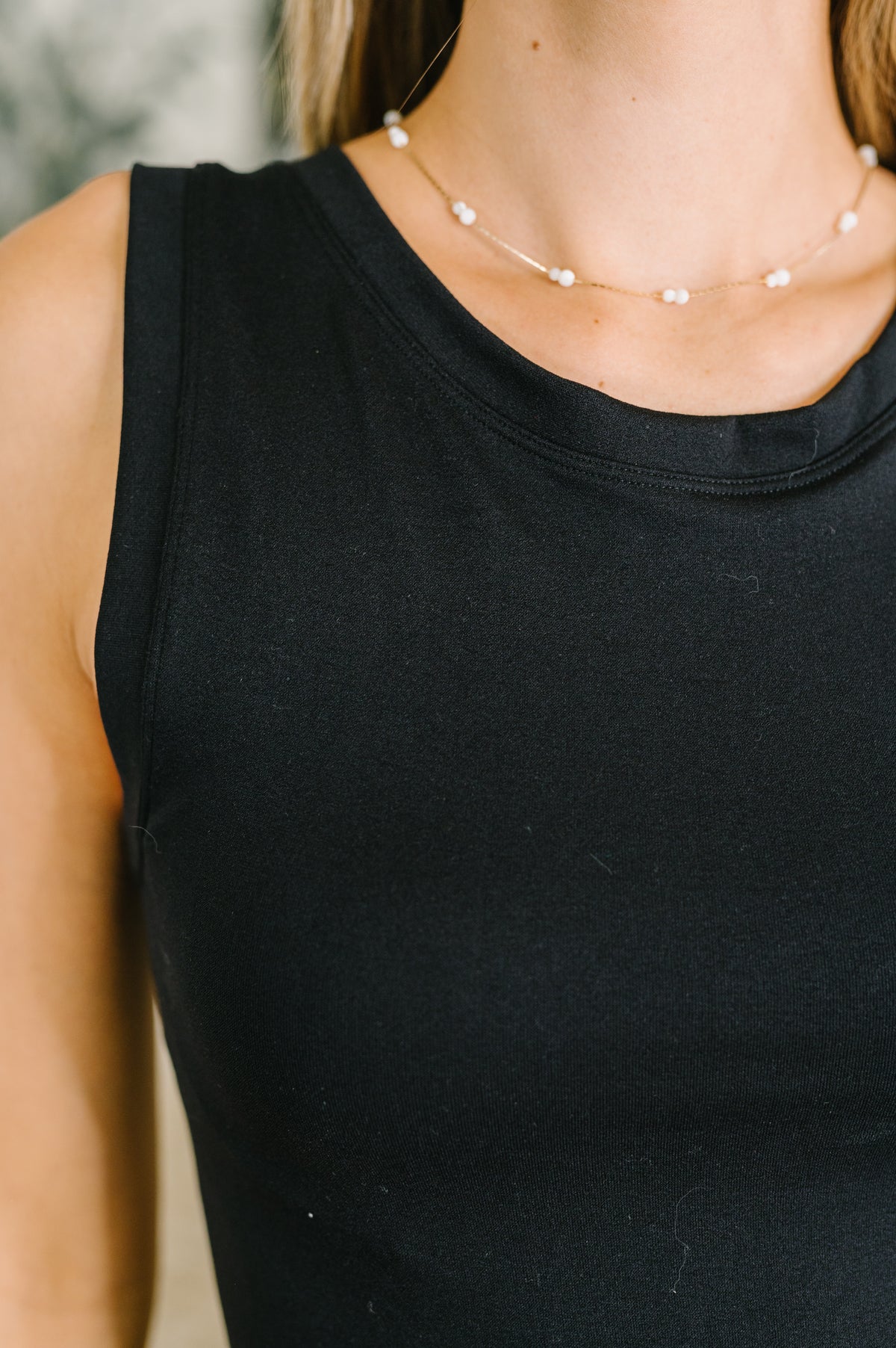Start of Everything Round Neck Tank in Black - 5/13/2026
