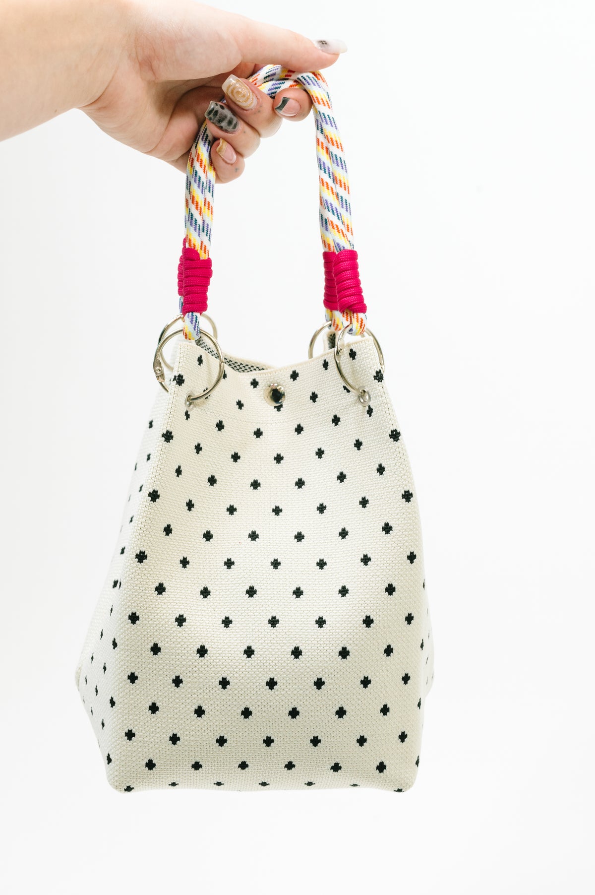 Statement Piece Polka Dot Bag - 7/28/2026