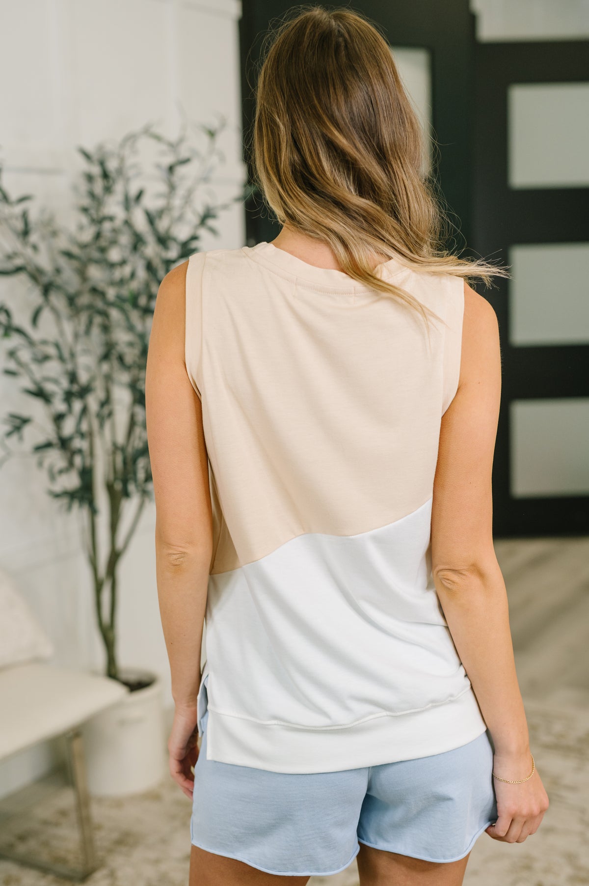 Steady Increase Color Block Sleeveless Top - 6/11/2026