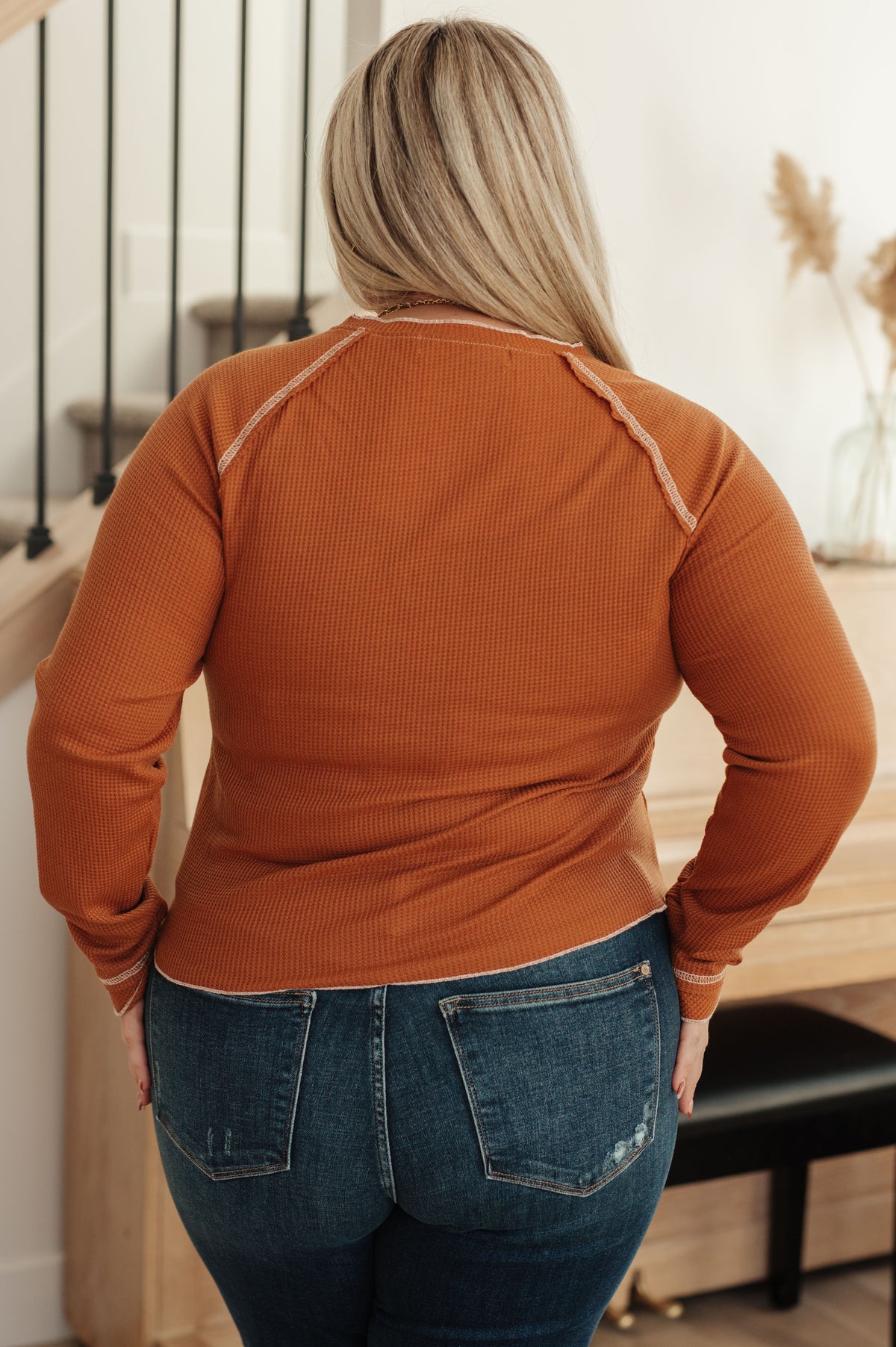Stitch In Time Waffle Knit Top - 10/2/2025