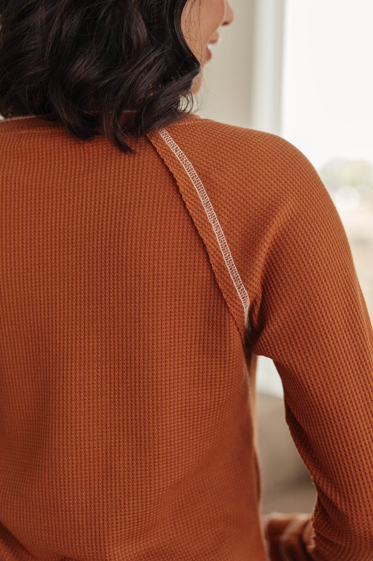 Stitch In Time Waffle Knit Top - 10/2/2025