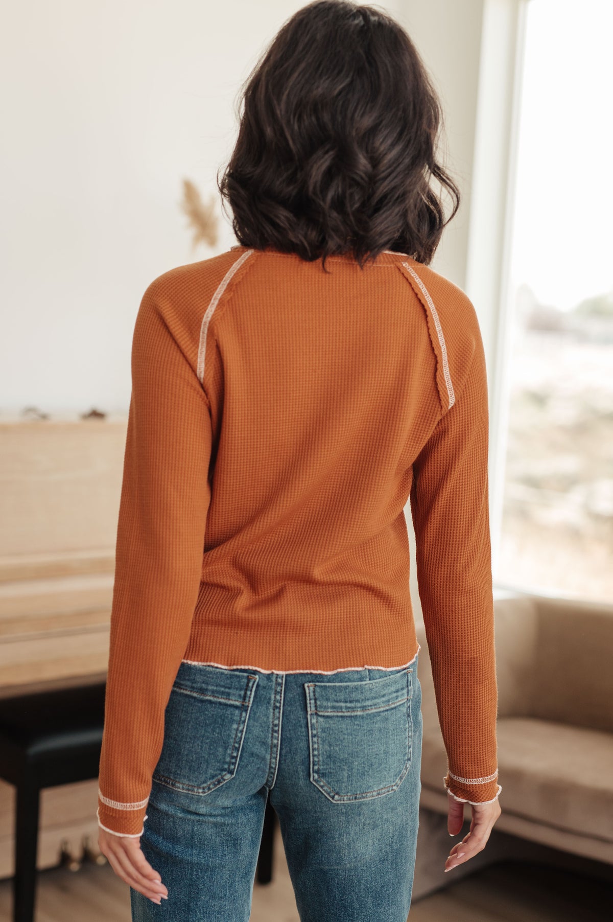Stitch In Time Waffle Knit Top - 10/2/2025