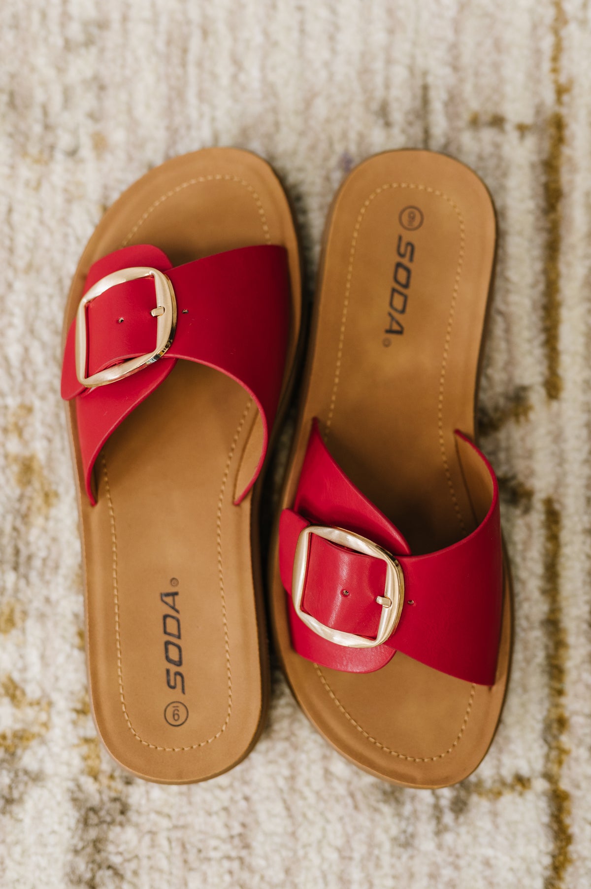 Strawberry Slip on Slide in Delight Red - 7/1/2025 NEW