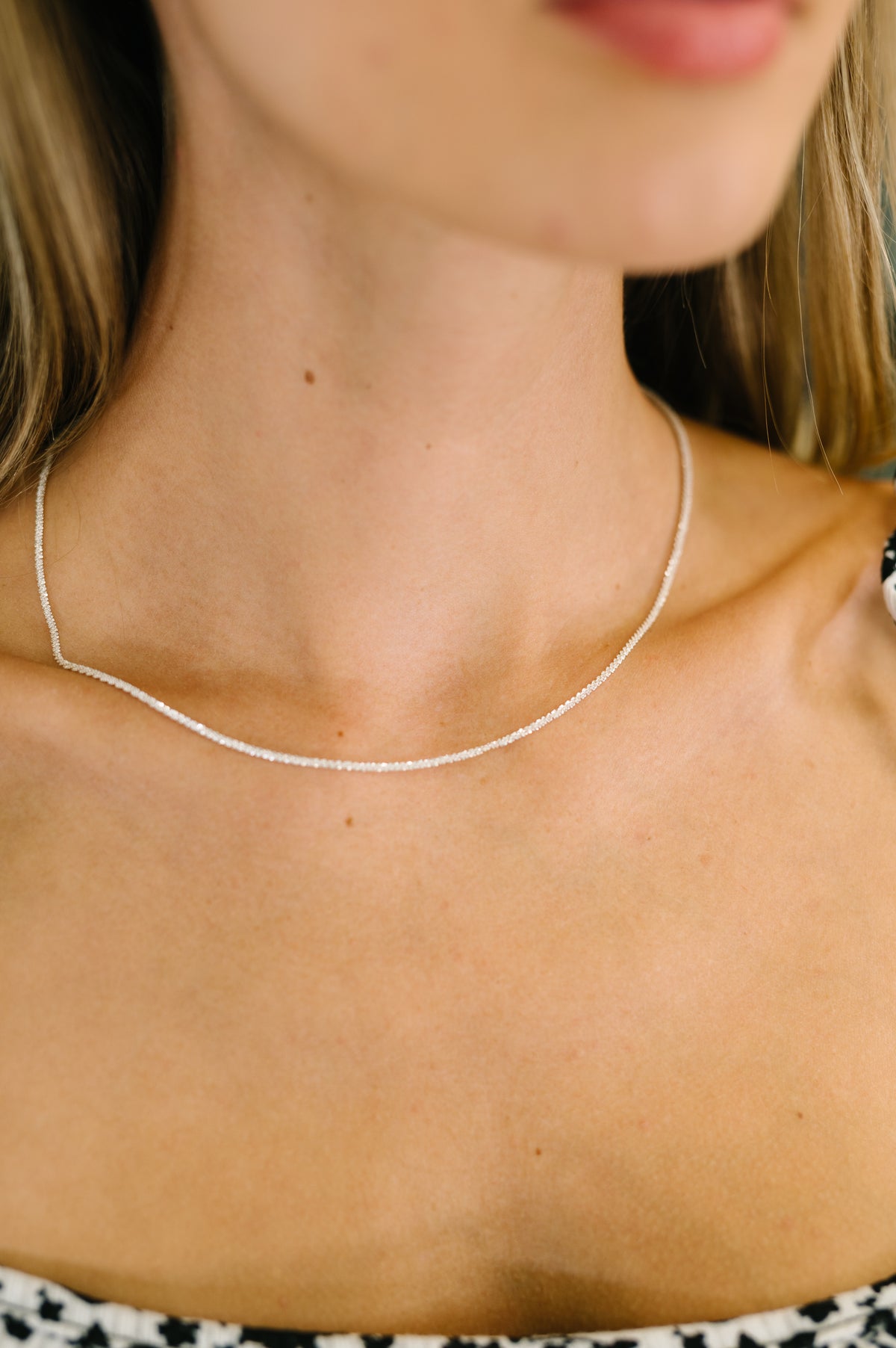 Subtle Sparkle Dainty Necklace - 7/25/2025 NEW