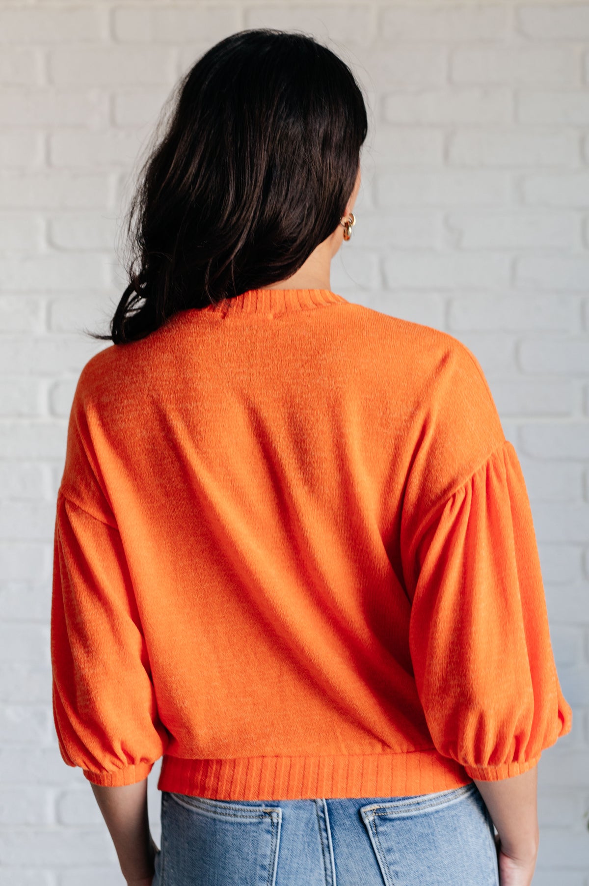Subway Station Sweater in Orange - 8/21/2025