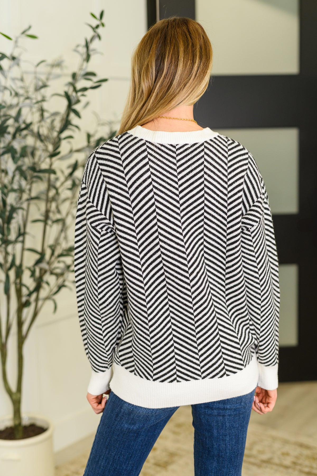 Super Secret Chevron Sweater - 8/28/2025