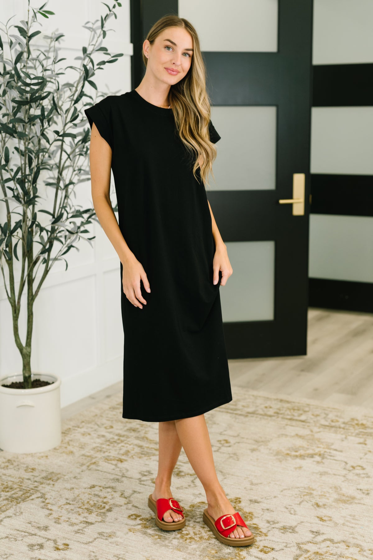 Sweet Like That Casual Dress in Black - 7/23/2025