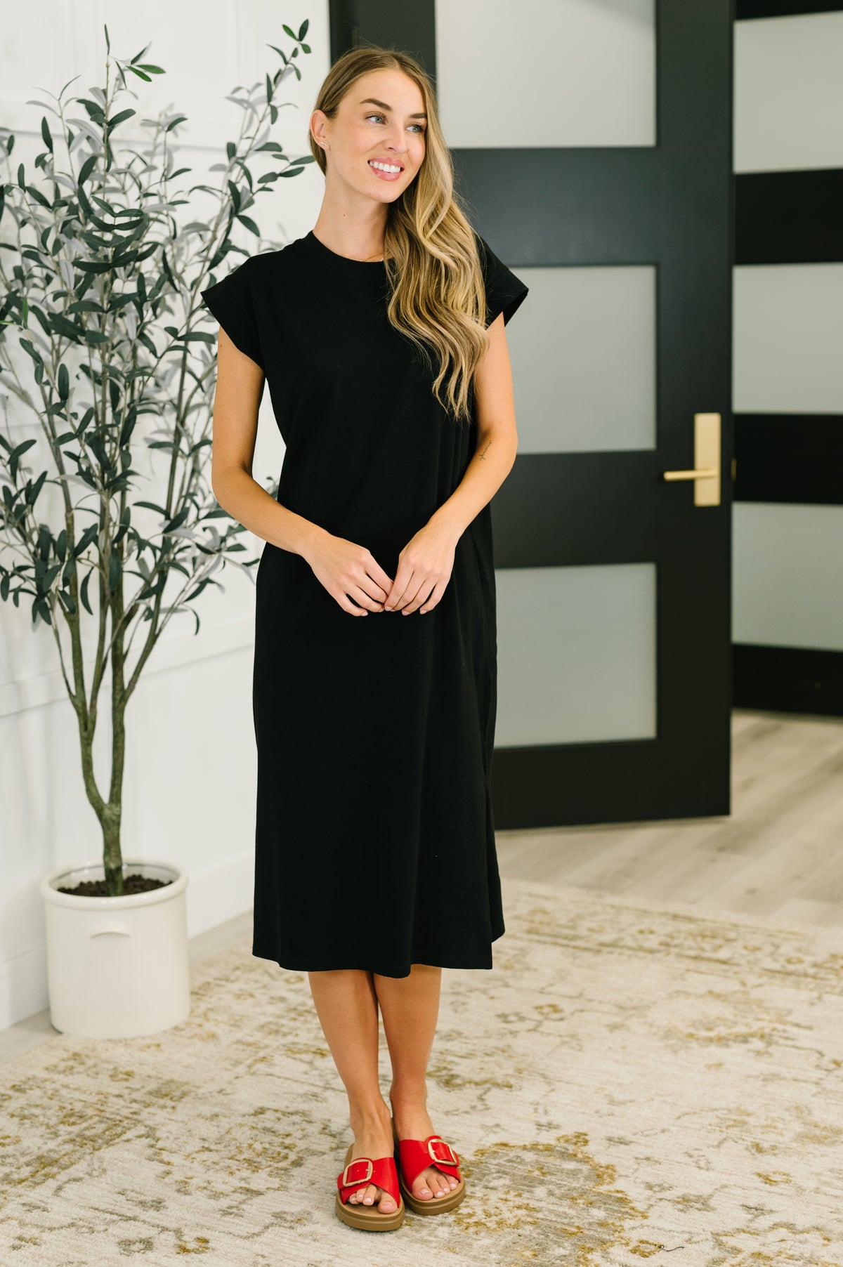 Sweet Like That Casual Dress in Black - 7/23/2025