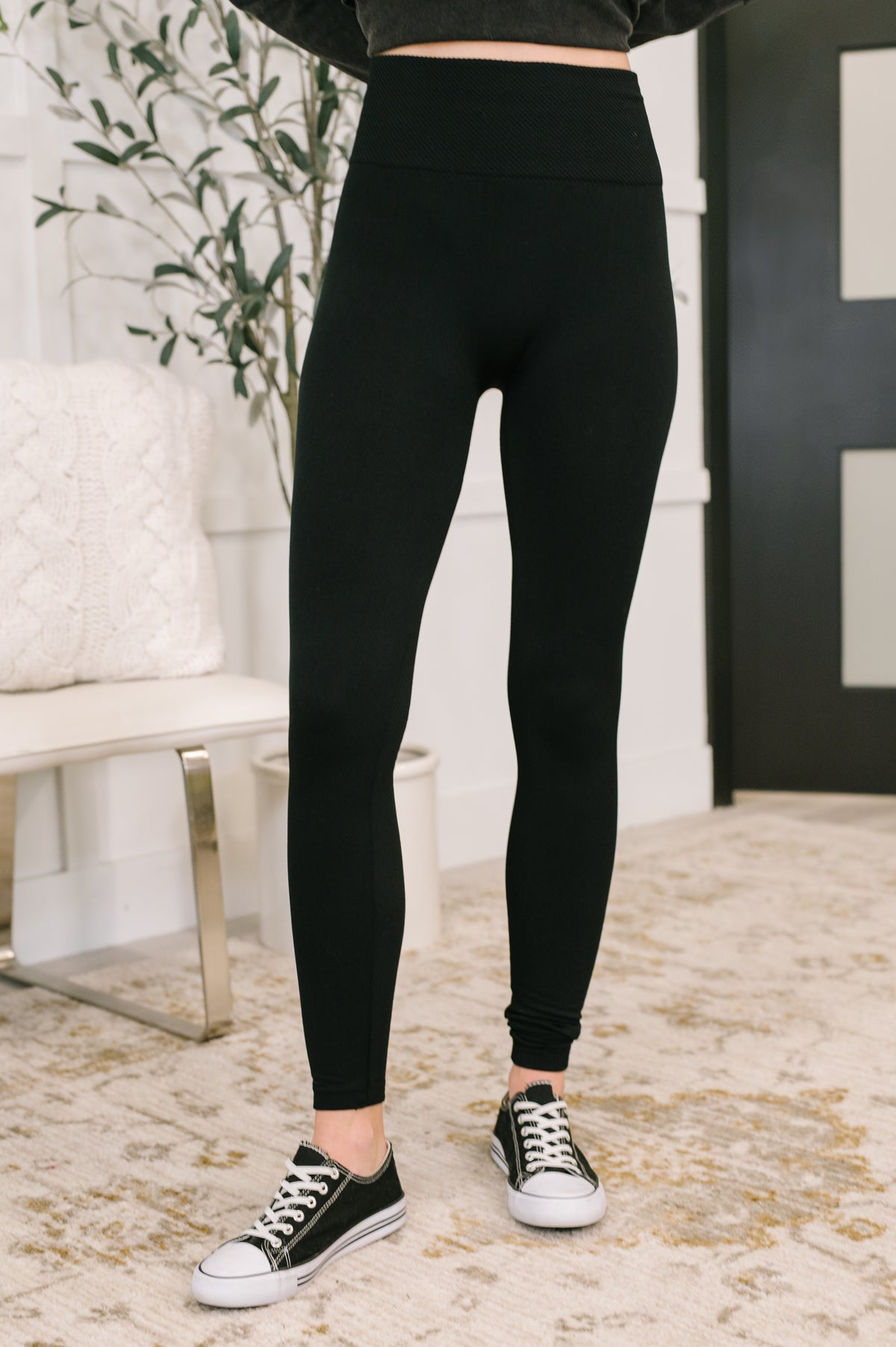 Sweet Steppin' High Waist Leggings in Black - 12/1/2025 NEW