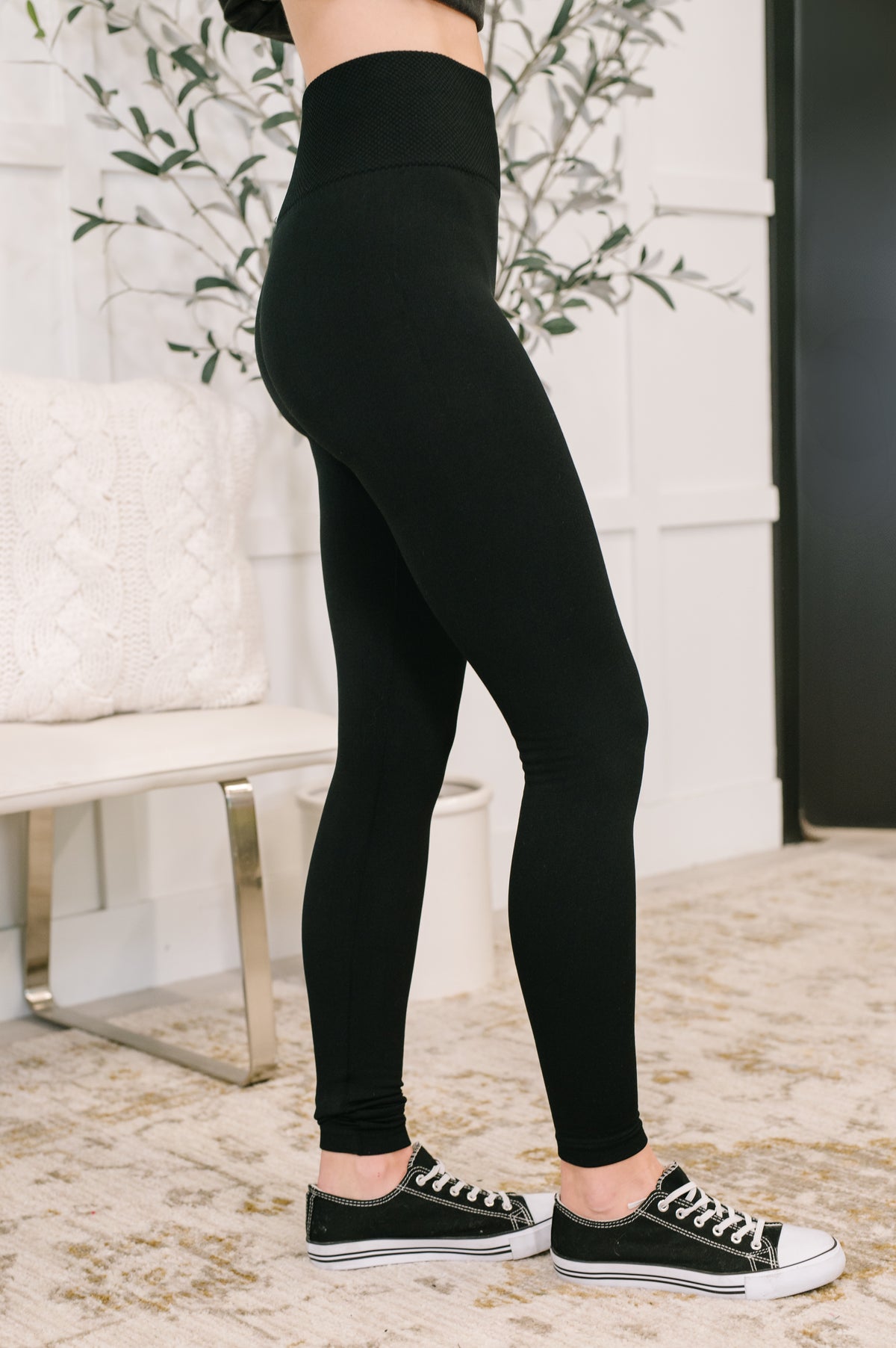 Sweet Steppin' High Waist Leggings in Black - 12/1/2025 NEW