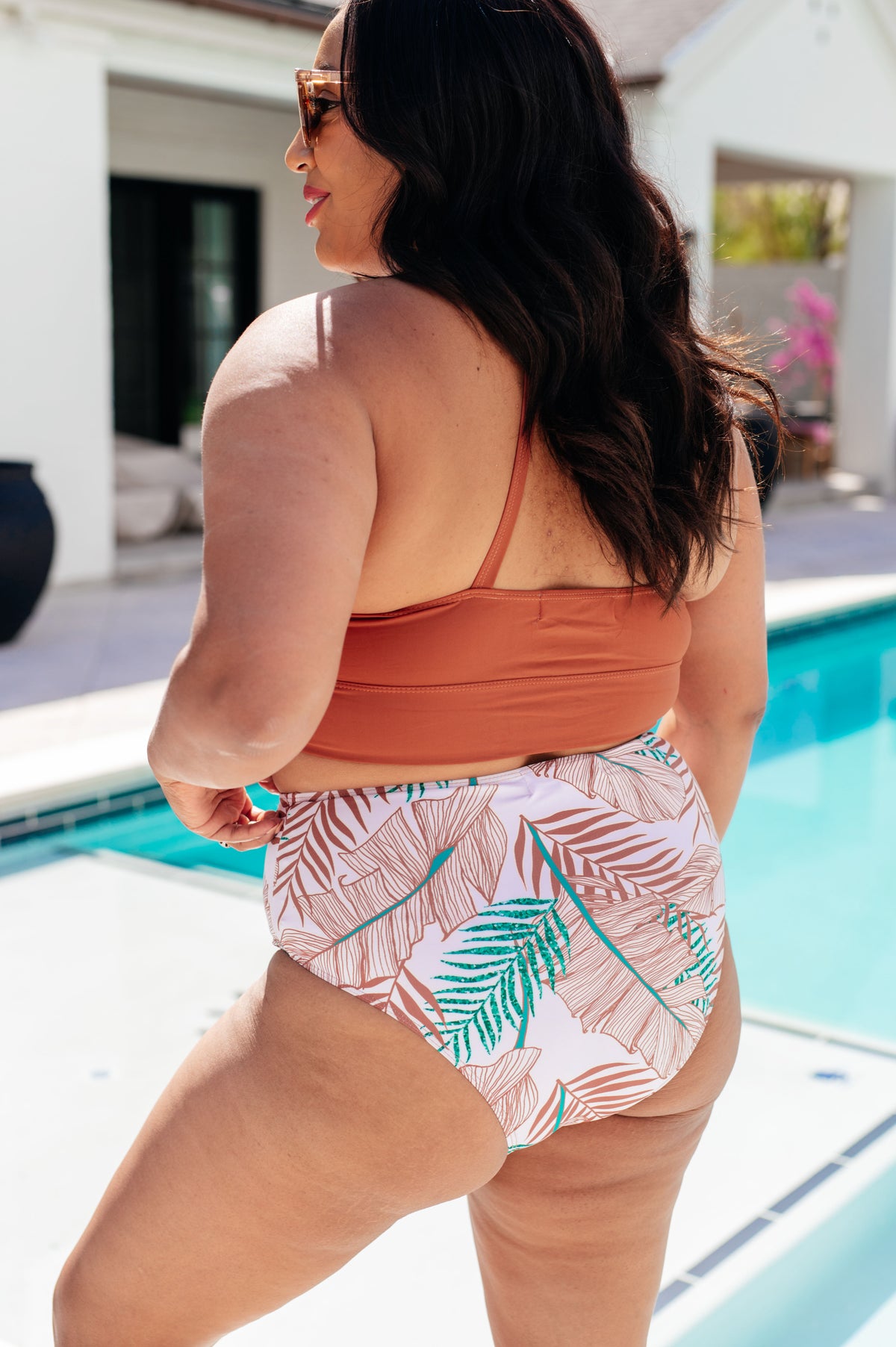 Tahiti Tropical Print Swim Bottoms - 3/10/2025